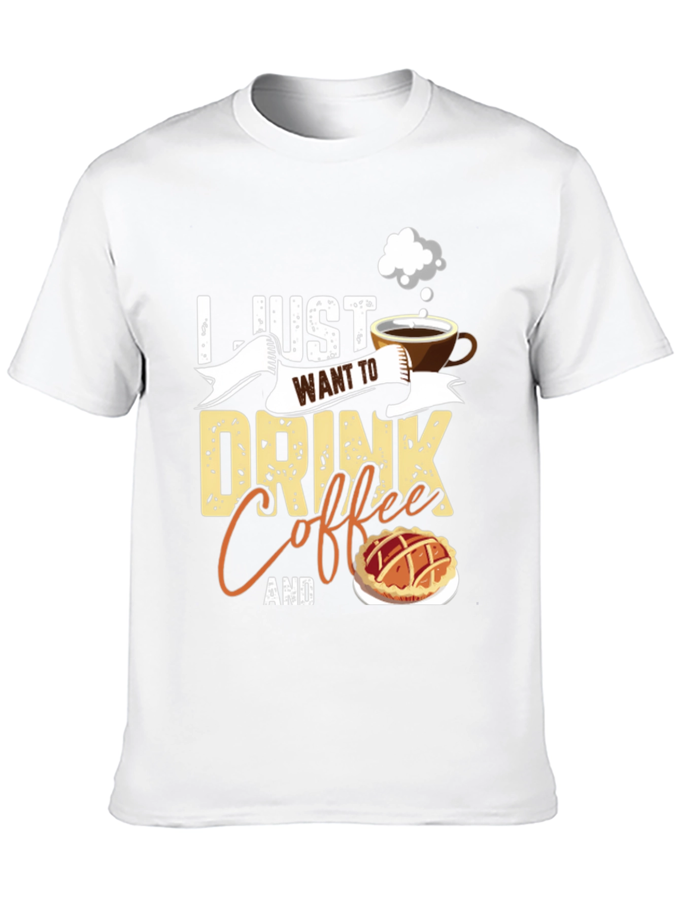 Coffee and Pie Black T-Shirt