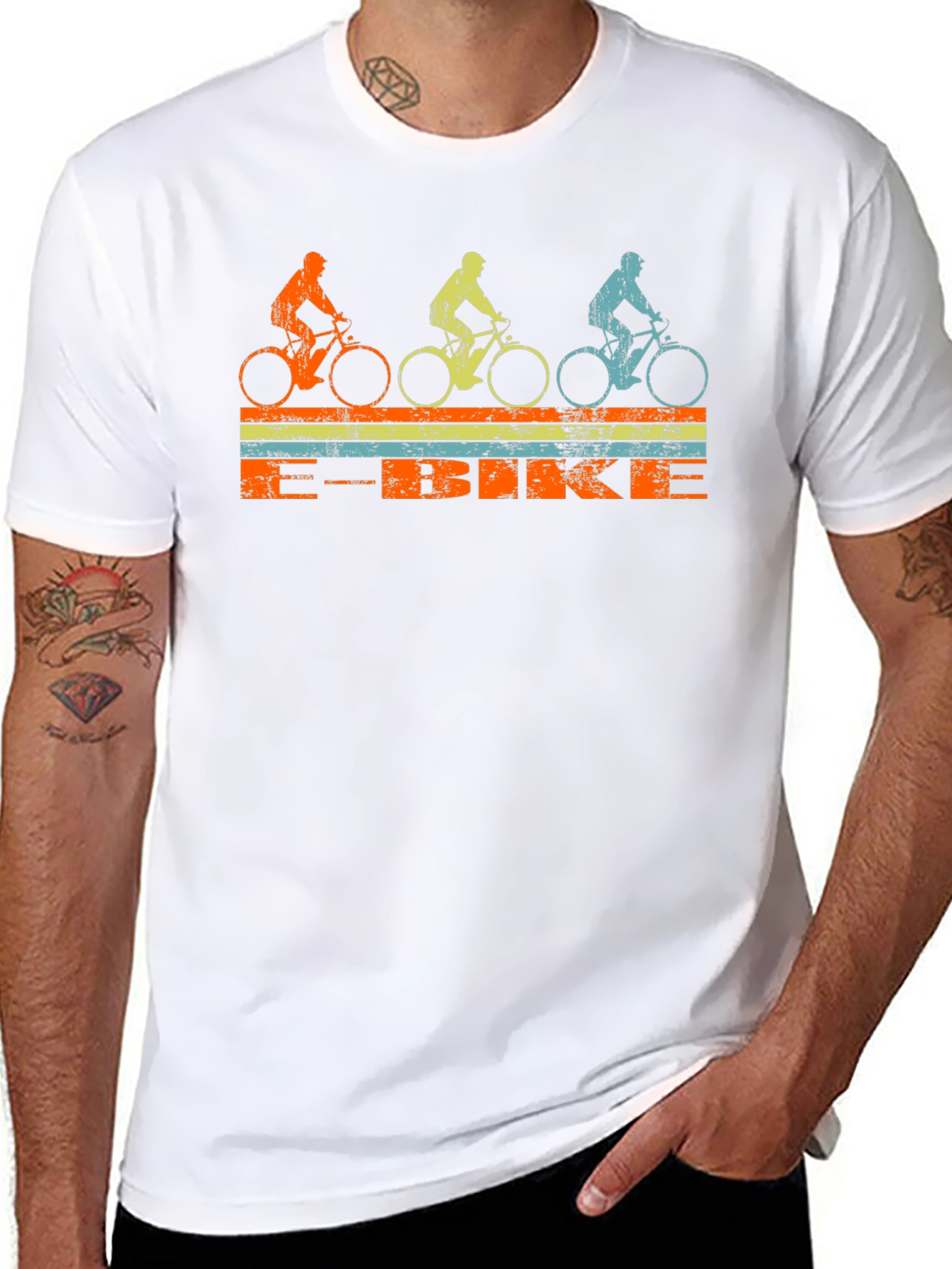 Retro E-Bike T-Shirt