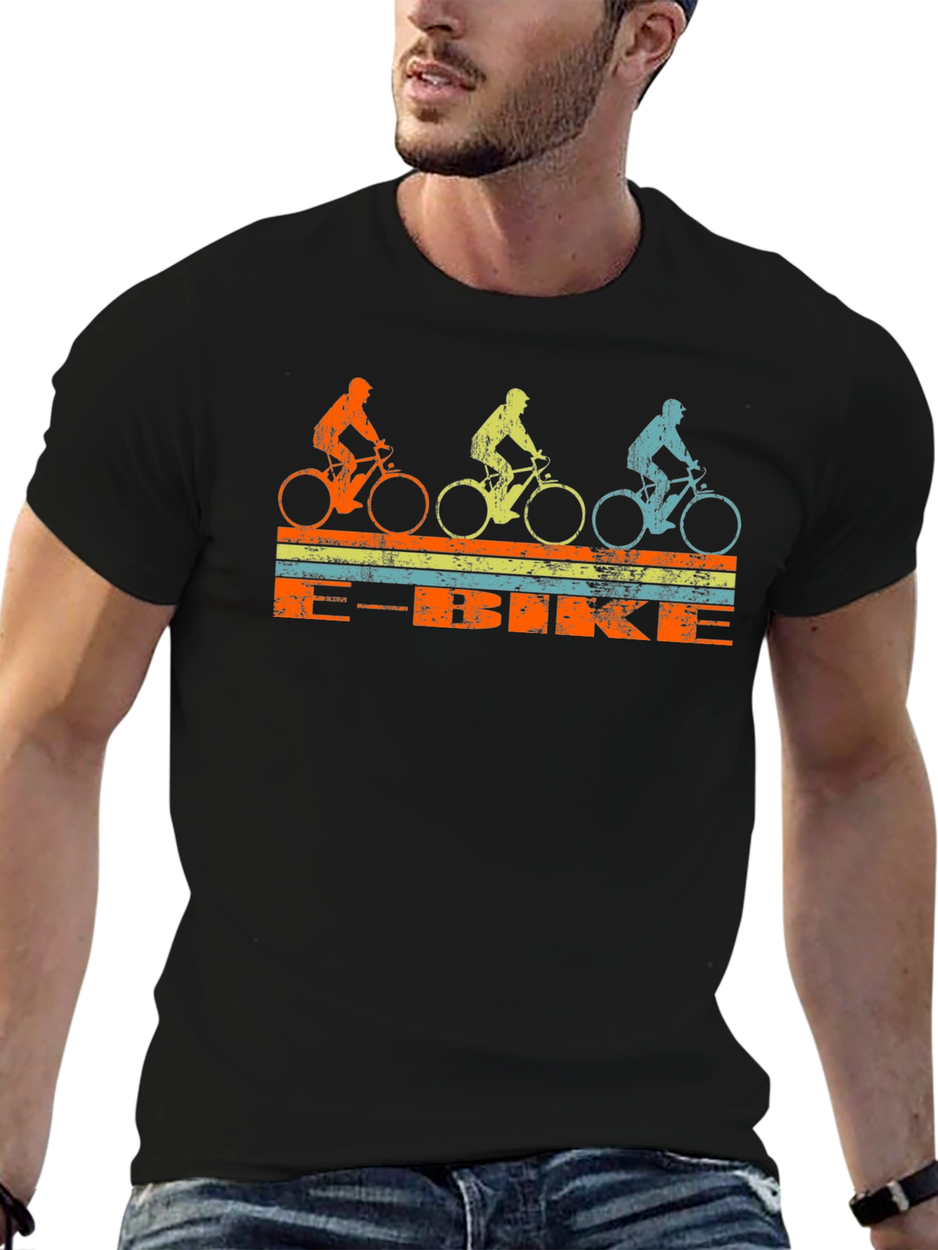 Retro E-Bike T-Shirt