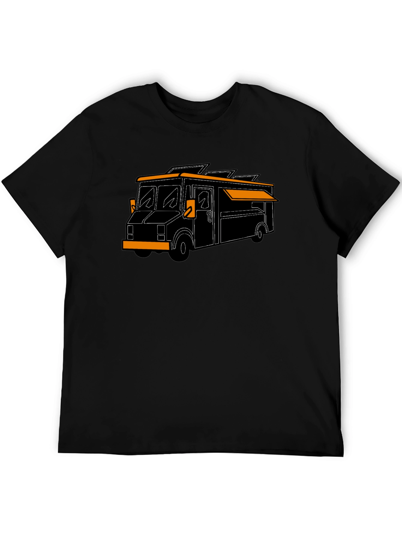 Food Truck Graphic Tee - Black T-Shirt