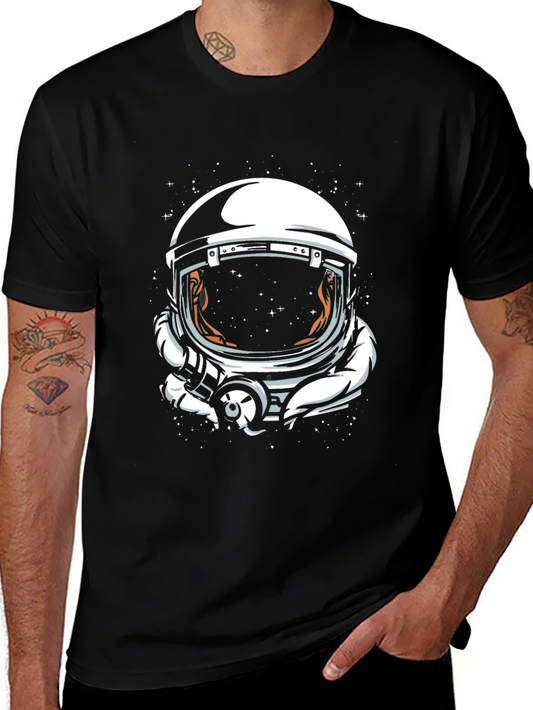 Astronaut Helmet Graphic Tee