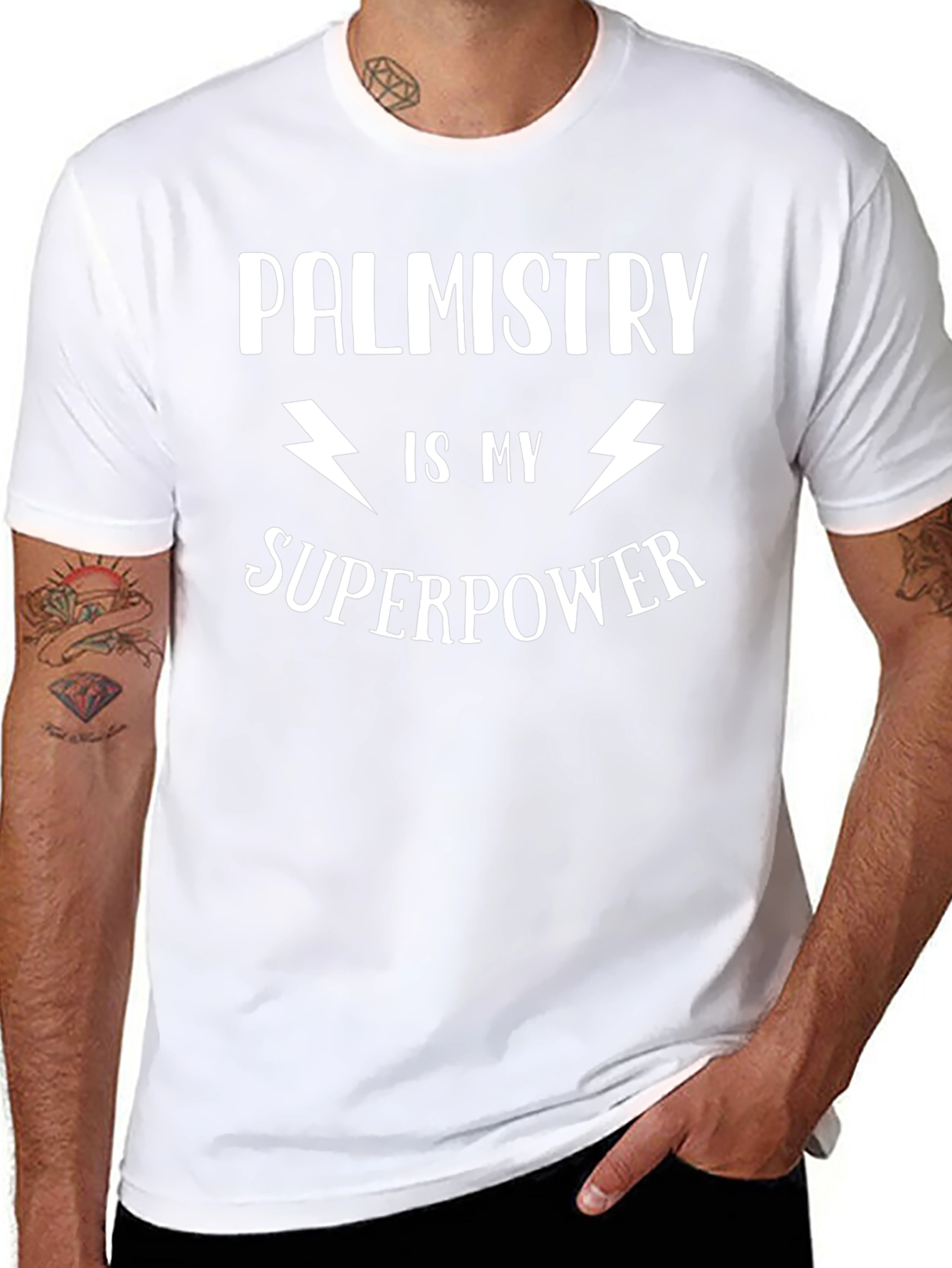 Palmistry Superpower Graphic T-Shirt