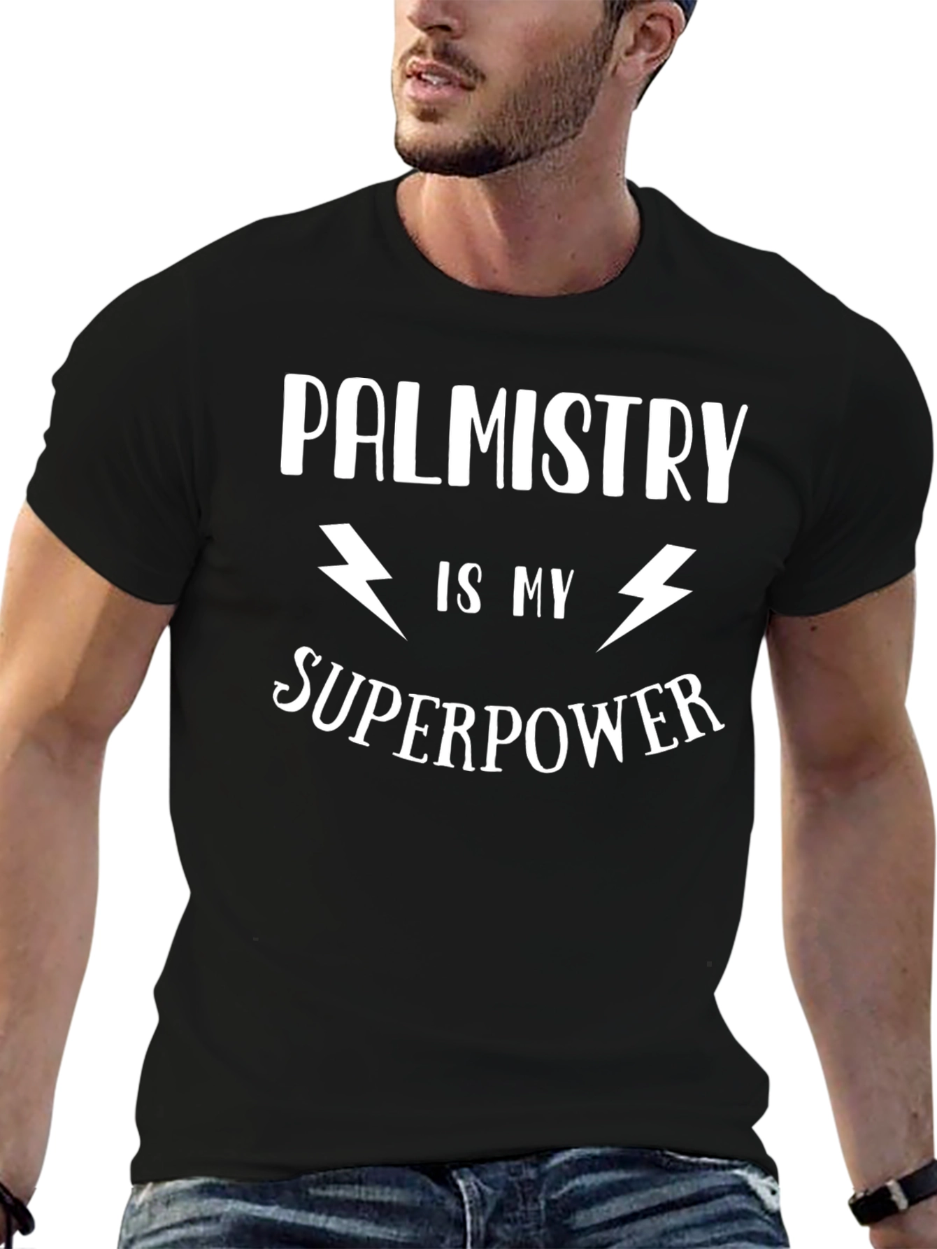 Palmistry Superpower Graphic T-Shirt