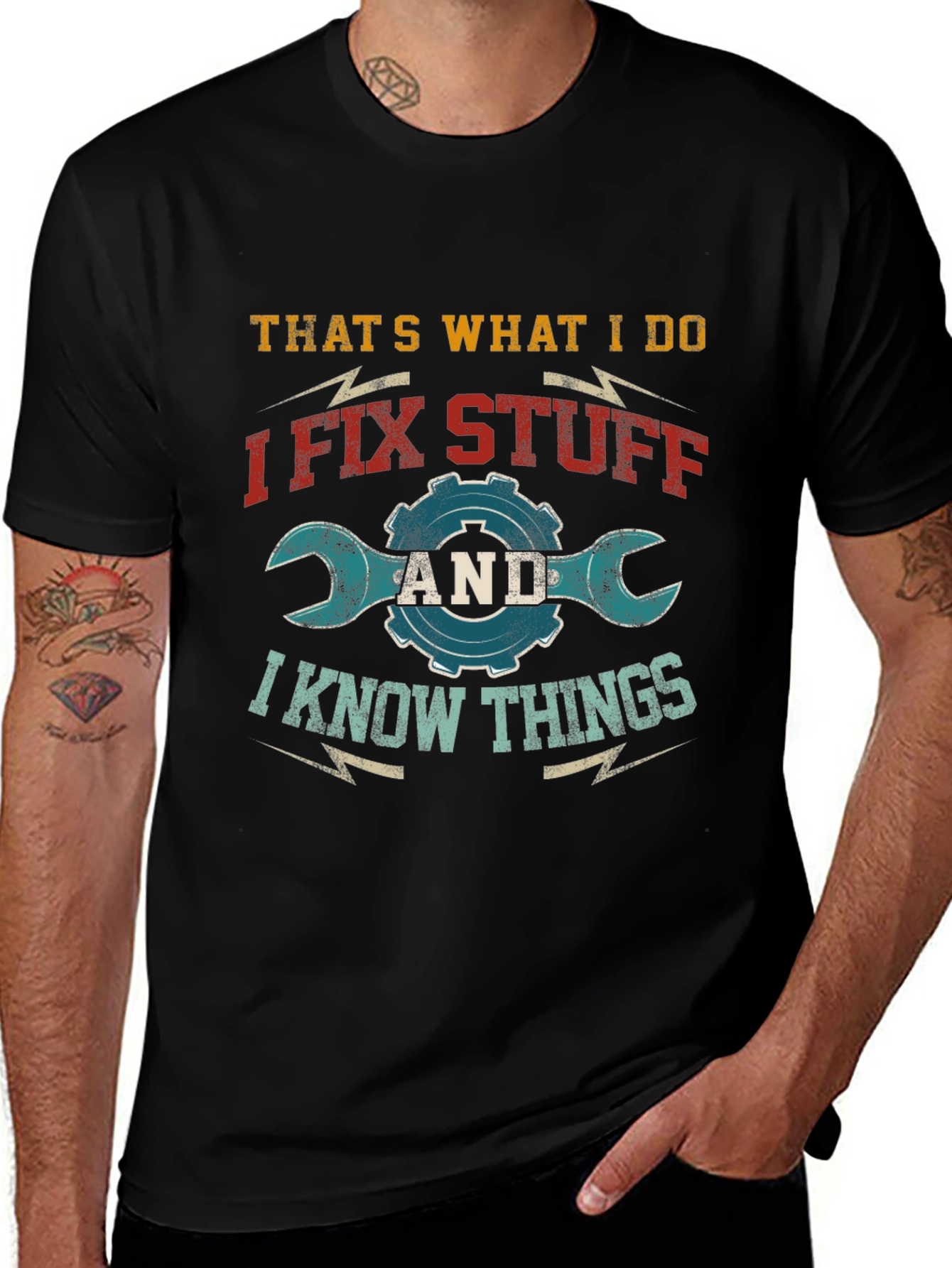 I Fix Stuff T-Shirt - Mechanic Tee