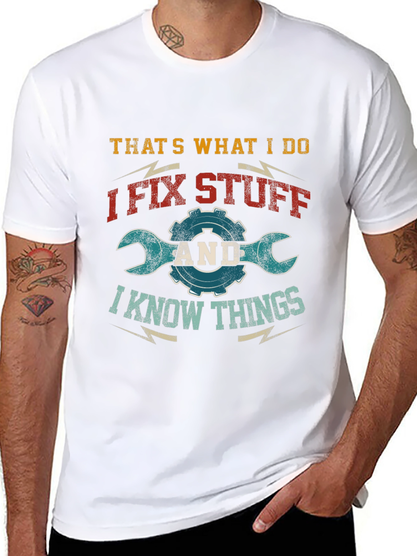 I Fix Stuff T-Shirt - Mechanic Tee