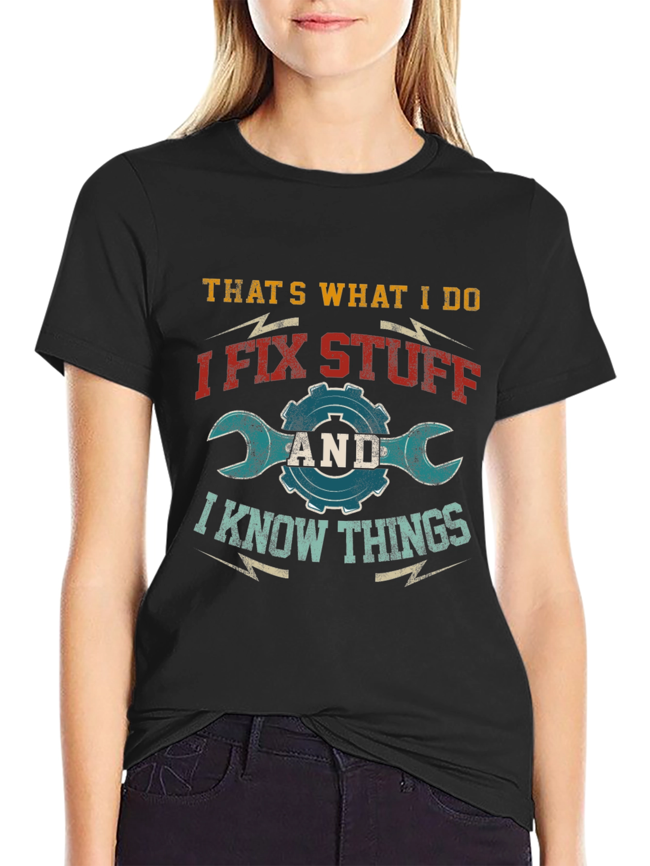 I Fix Stuff T-Shirt - Mechanic Tee