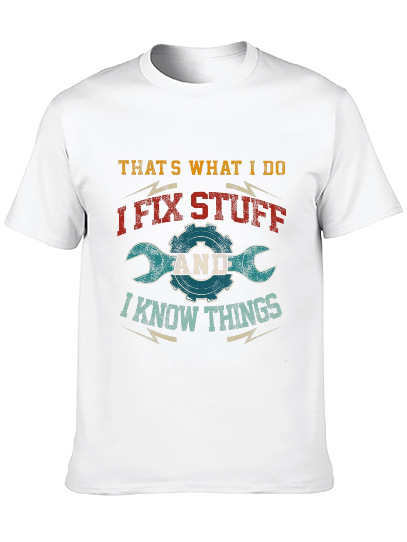 I Fix Stuff T-Shirt - Mechanic Tee