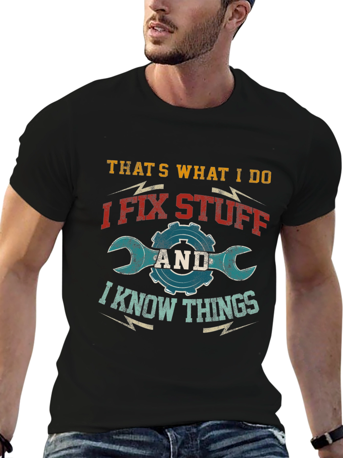 I Fix Stuff T-Shirt - Mechanic Tee