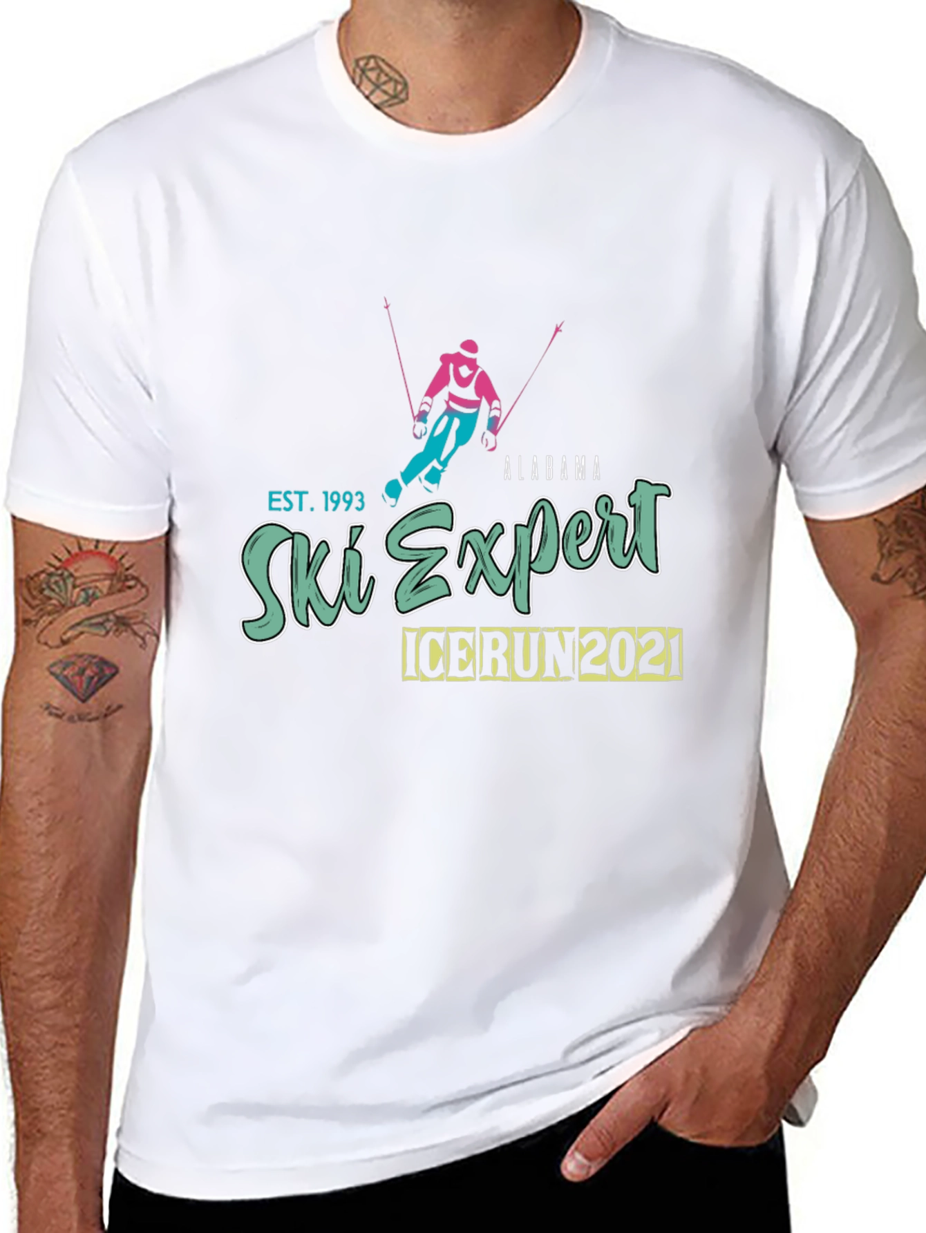 Alabama Ski Expert T-Shirt - Icerun 2021