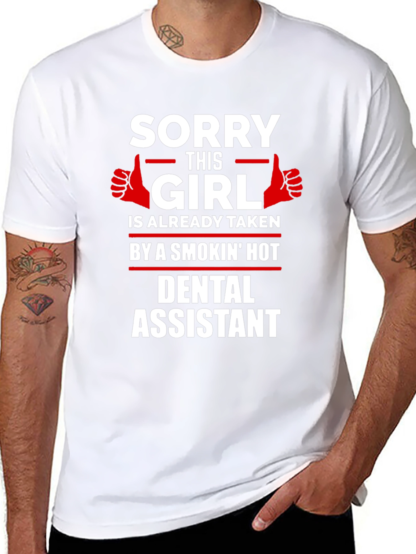 Sorry This Girl Taken Dental Assistant Graphic Tee