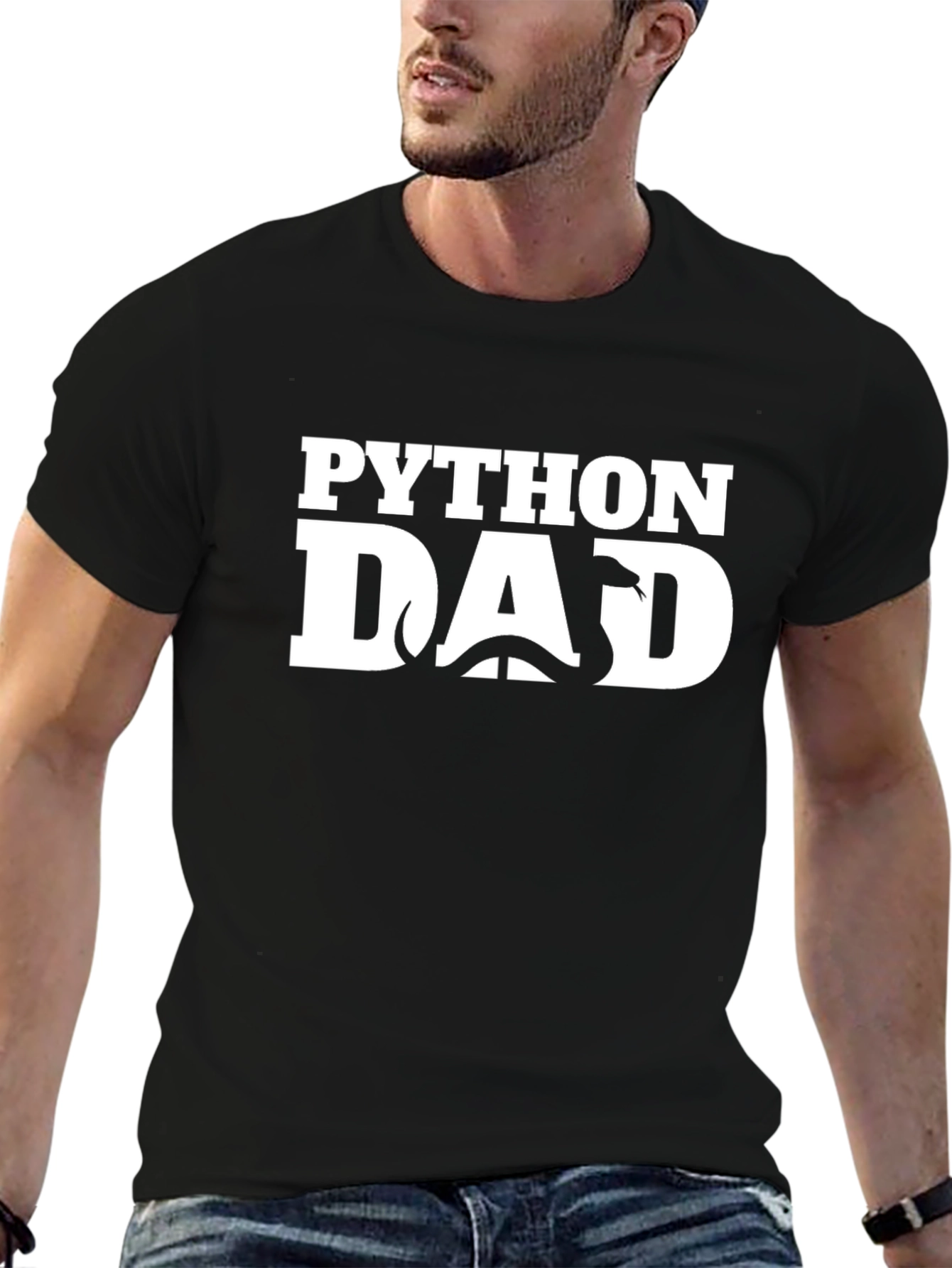 Python Dad T-Shirt - Funny Programming Coder Gift