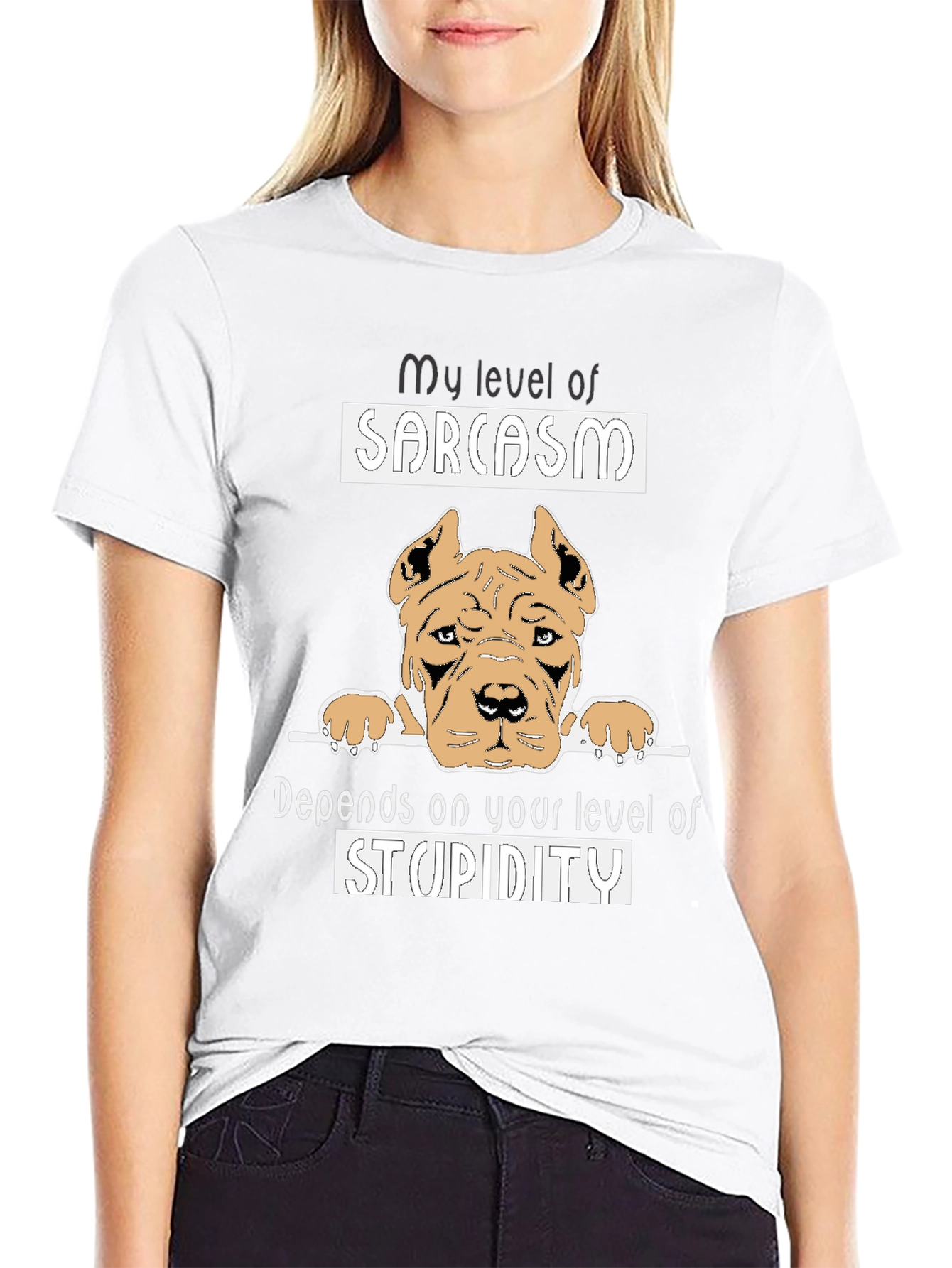 Sarcasm Level Graphic Tee
