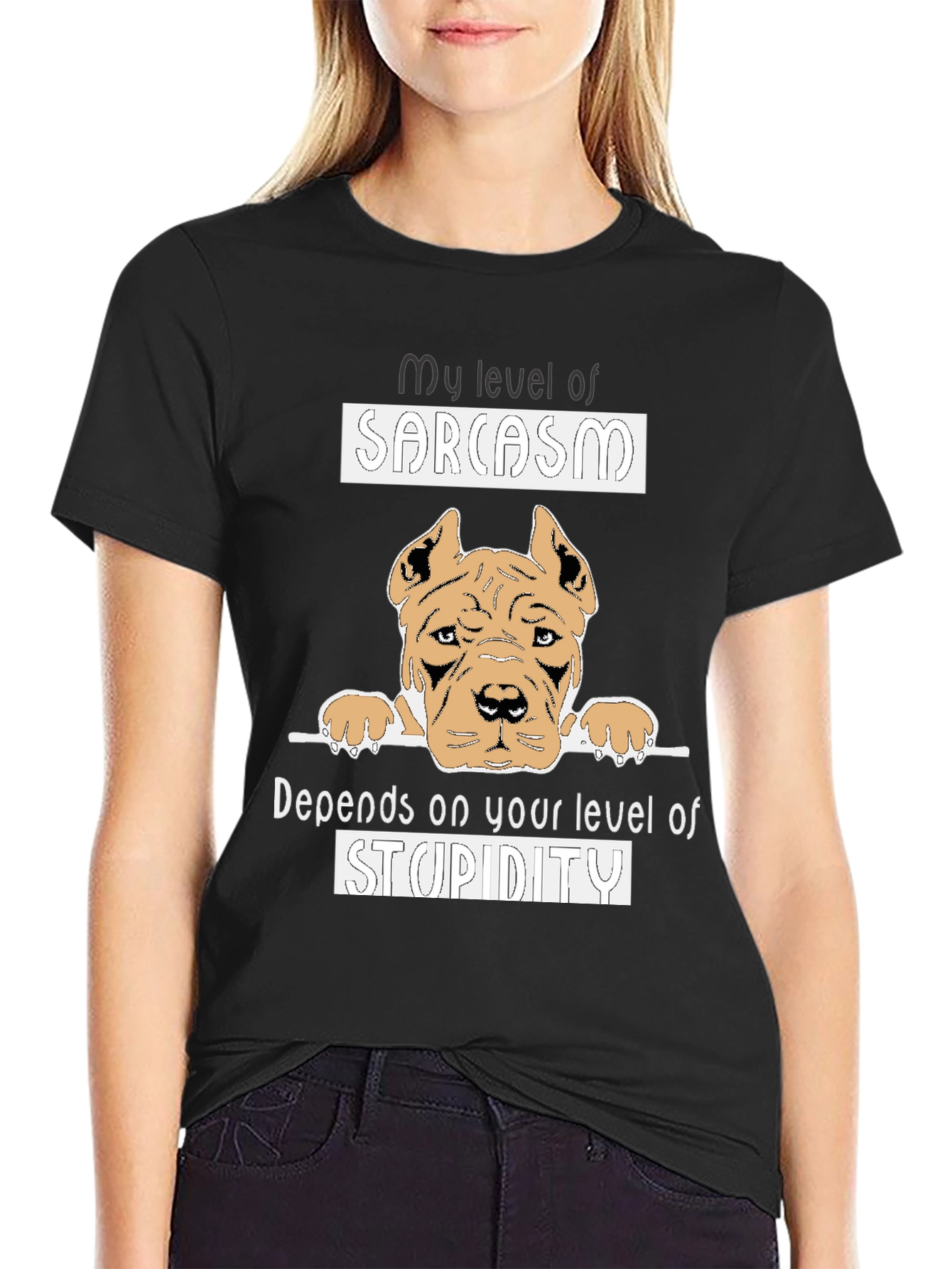 Sarcasm Level Graphic Tee