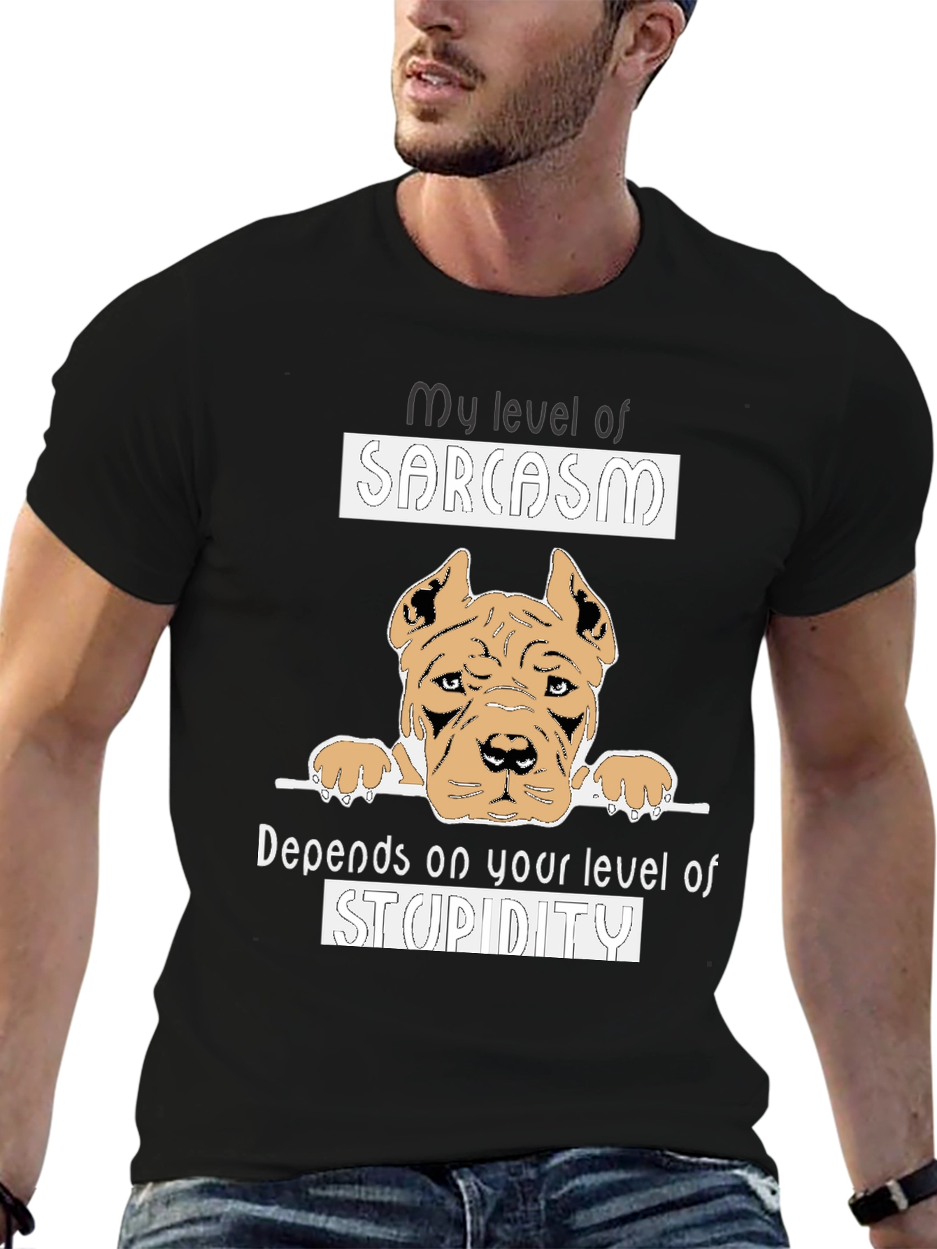 Sarcasm Level Graphic Tee