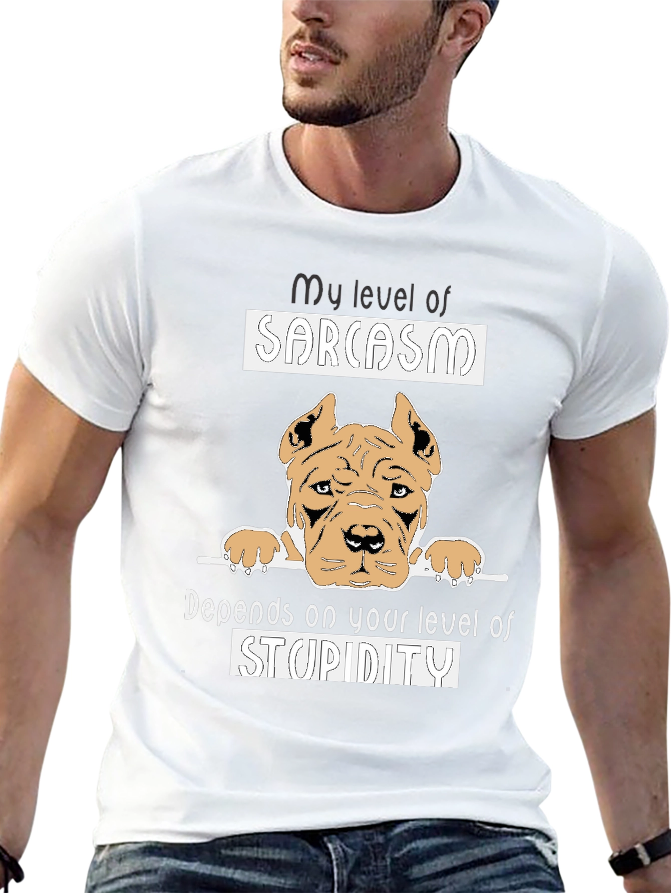 Sarcasm Level Graphic Tee