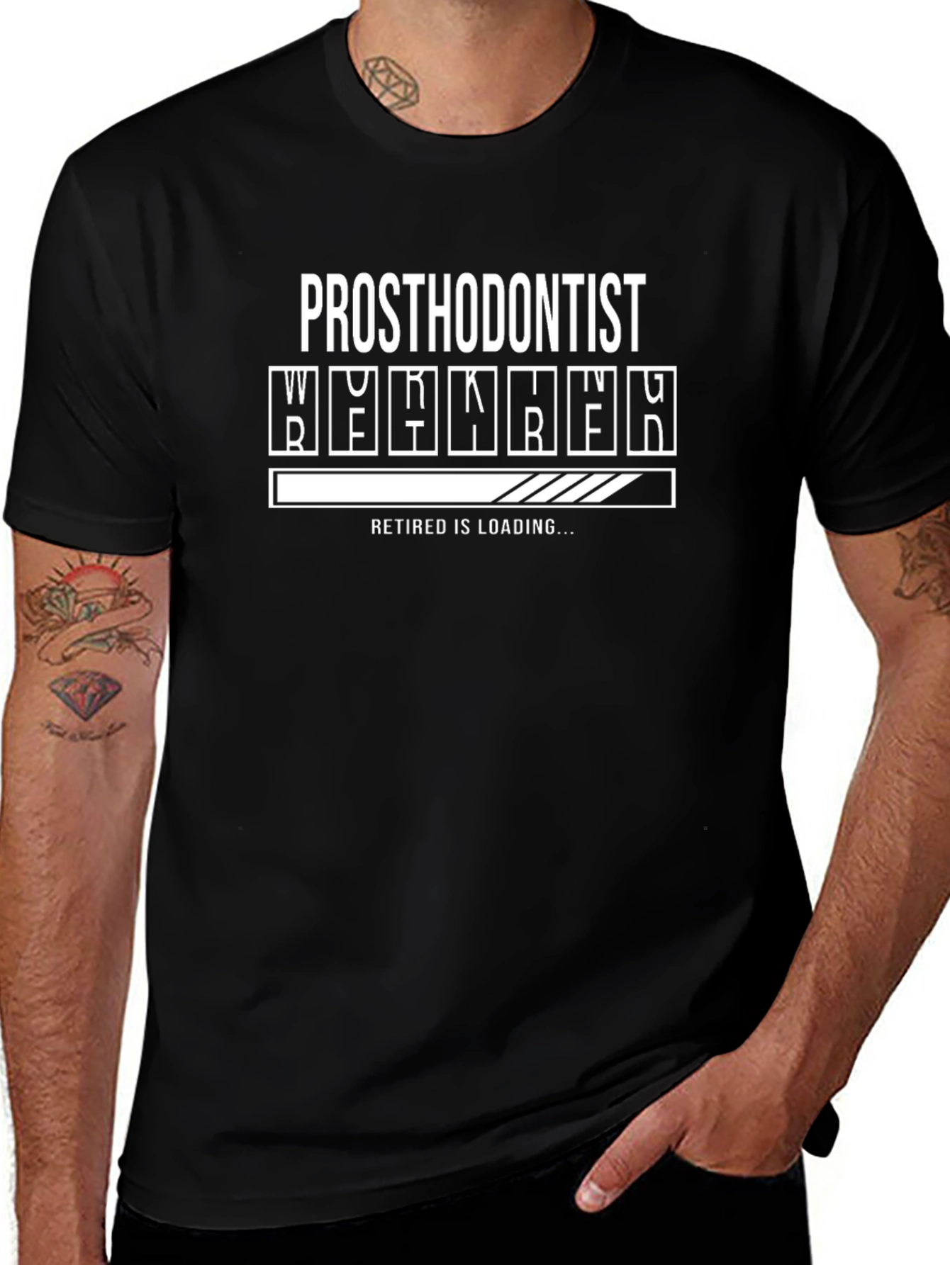 Prosthodontist Retired Loading T-Shirt