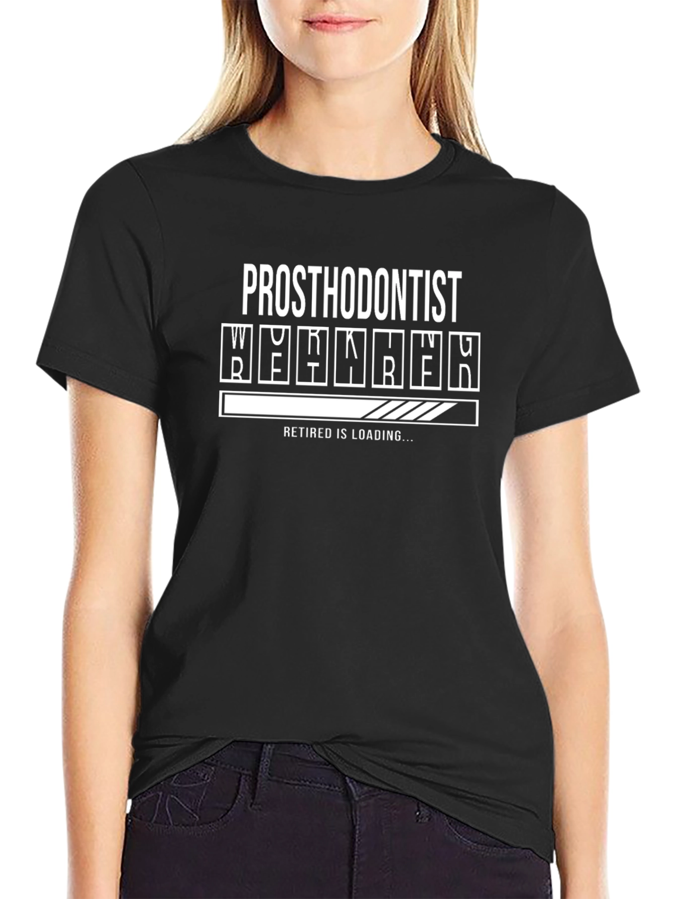 Prosthodontist Retired Loading T-Shirt
