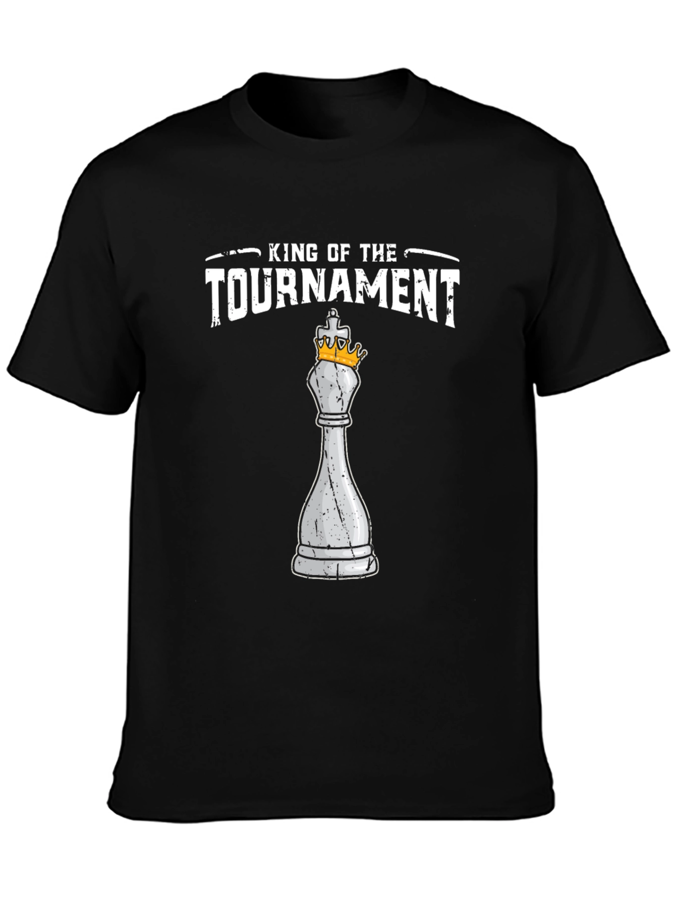 King of the Tournament Chess T-Shirt