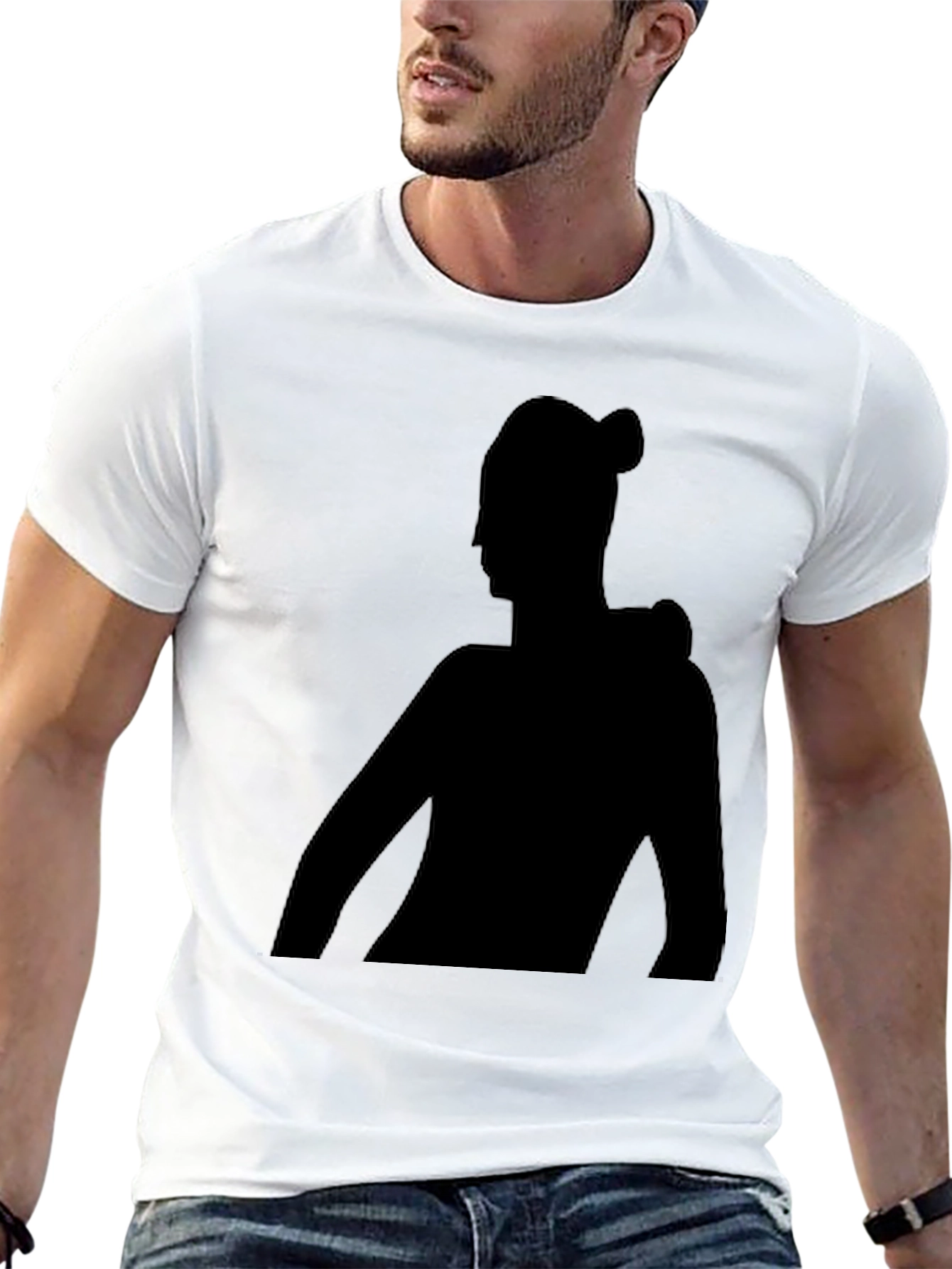 Silhouette Graphic T-Shirt - Modern Style
