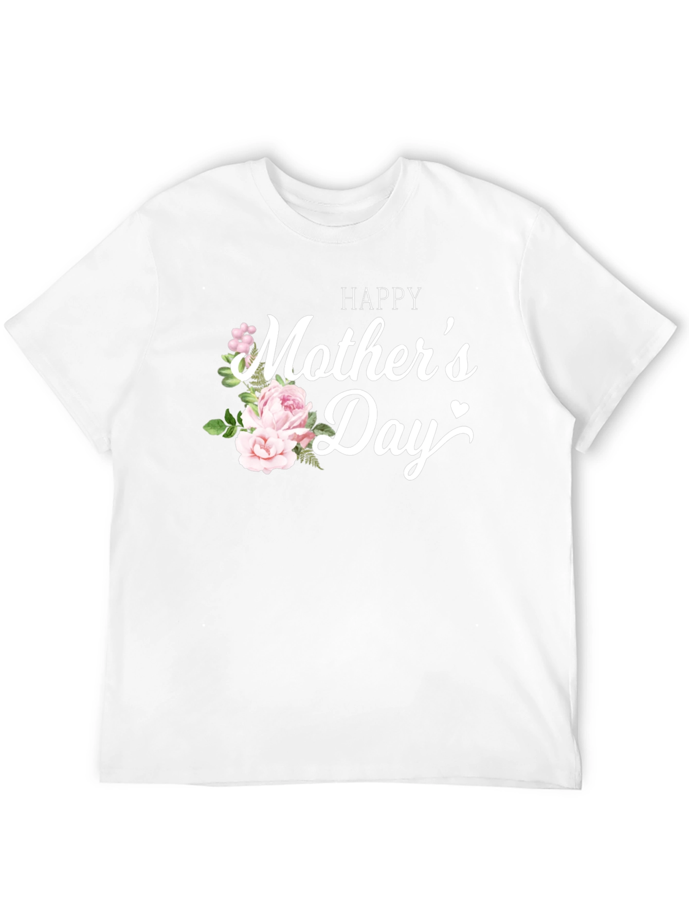 Happy Mothers Day Floral T-Shirt