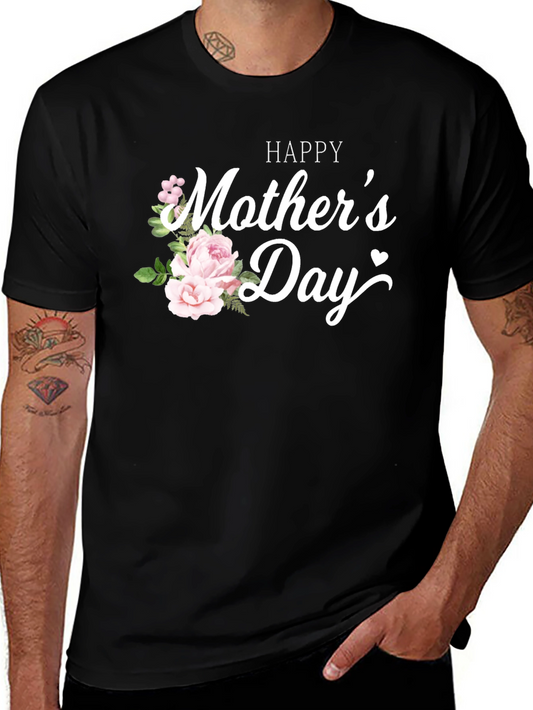 Happy Mothers Day Floral T-Shirt