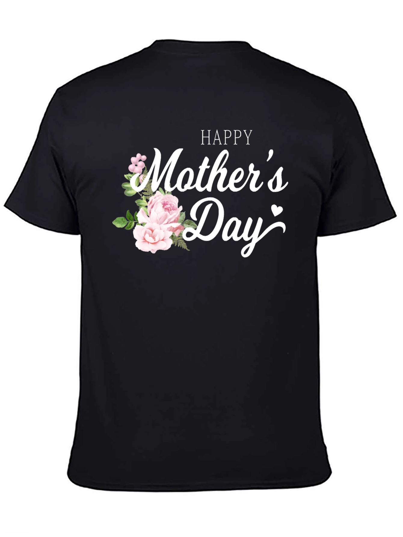 Happy Mothers Day Floral T-Shirt