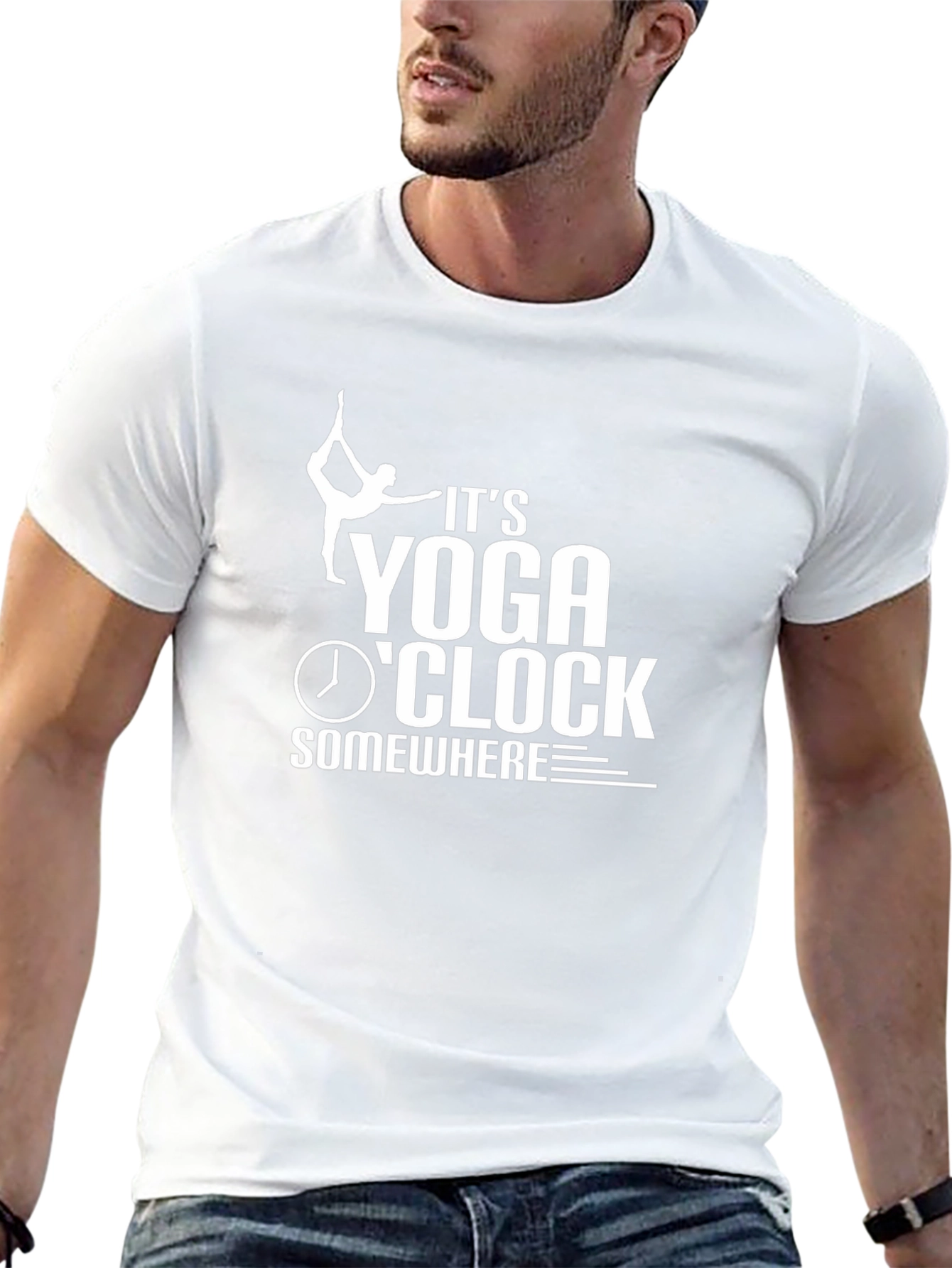 Yoga OClock T-Shirt - Black