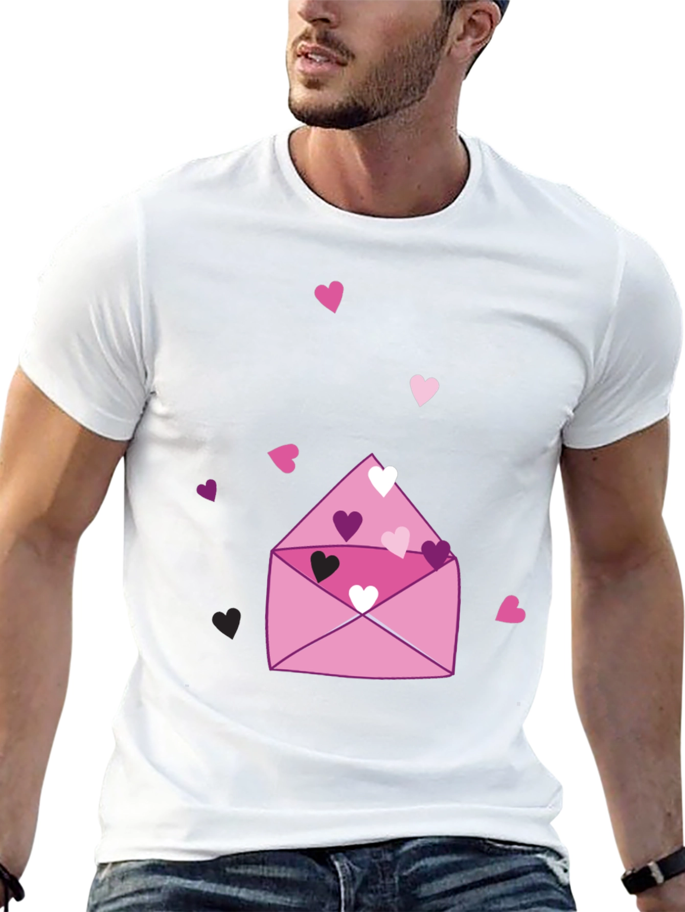 Heart Envelope Graphic Tee