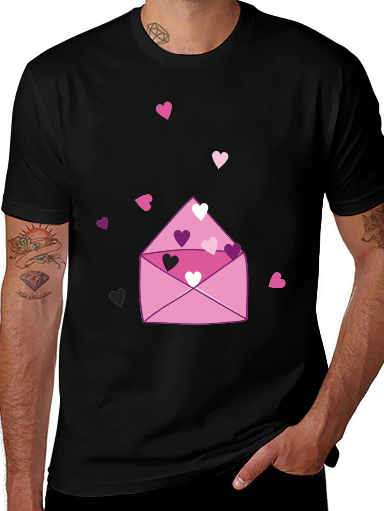 Heart Envelope Graphic Tee