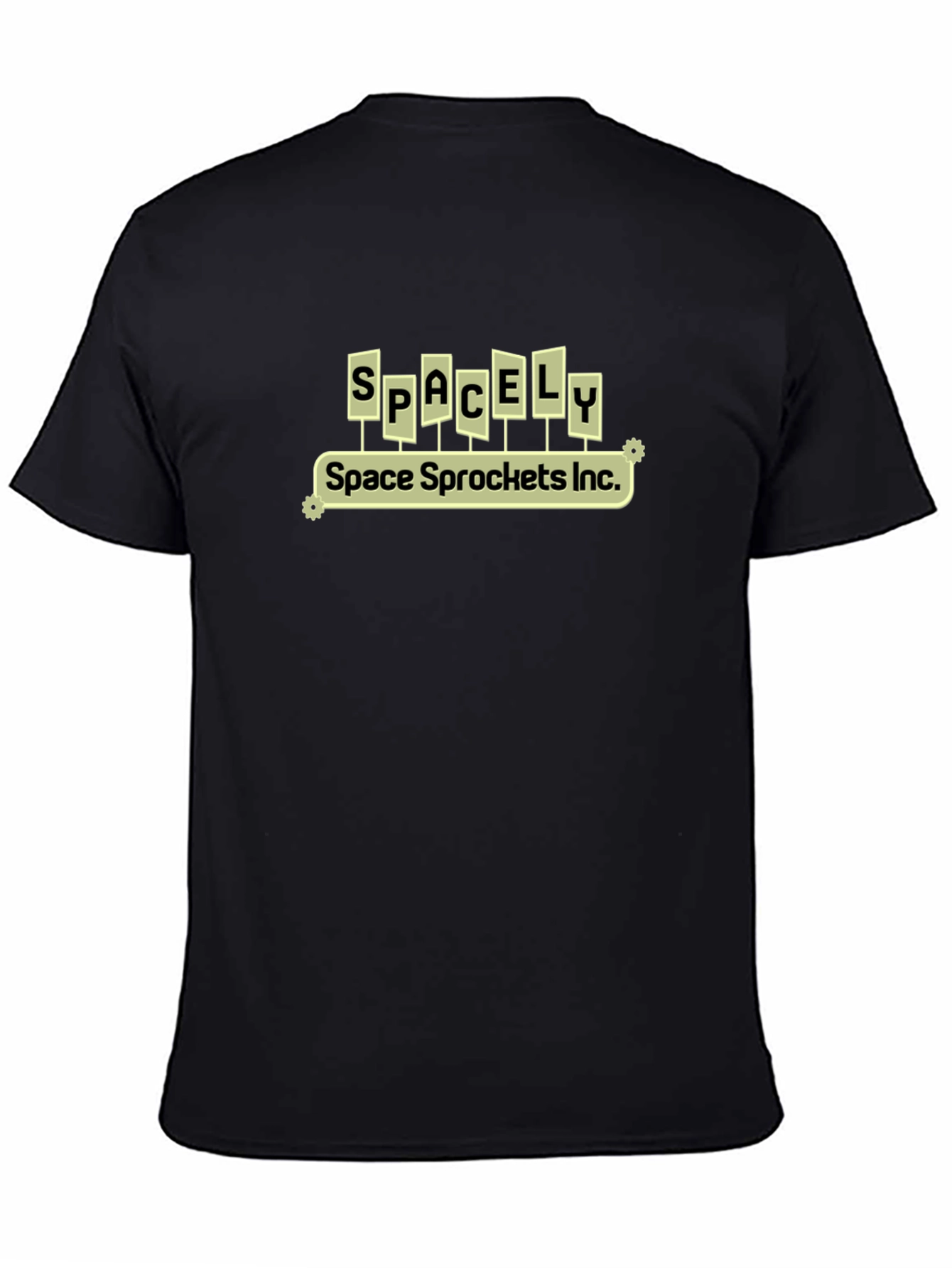 Spacely Space Sprockets Inc. Black T-Shirt