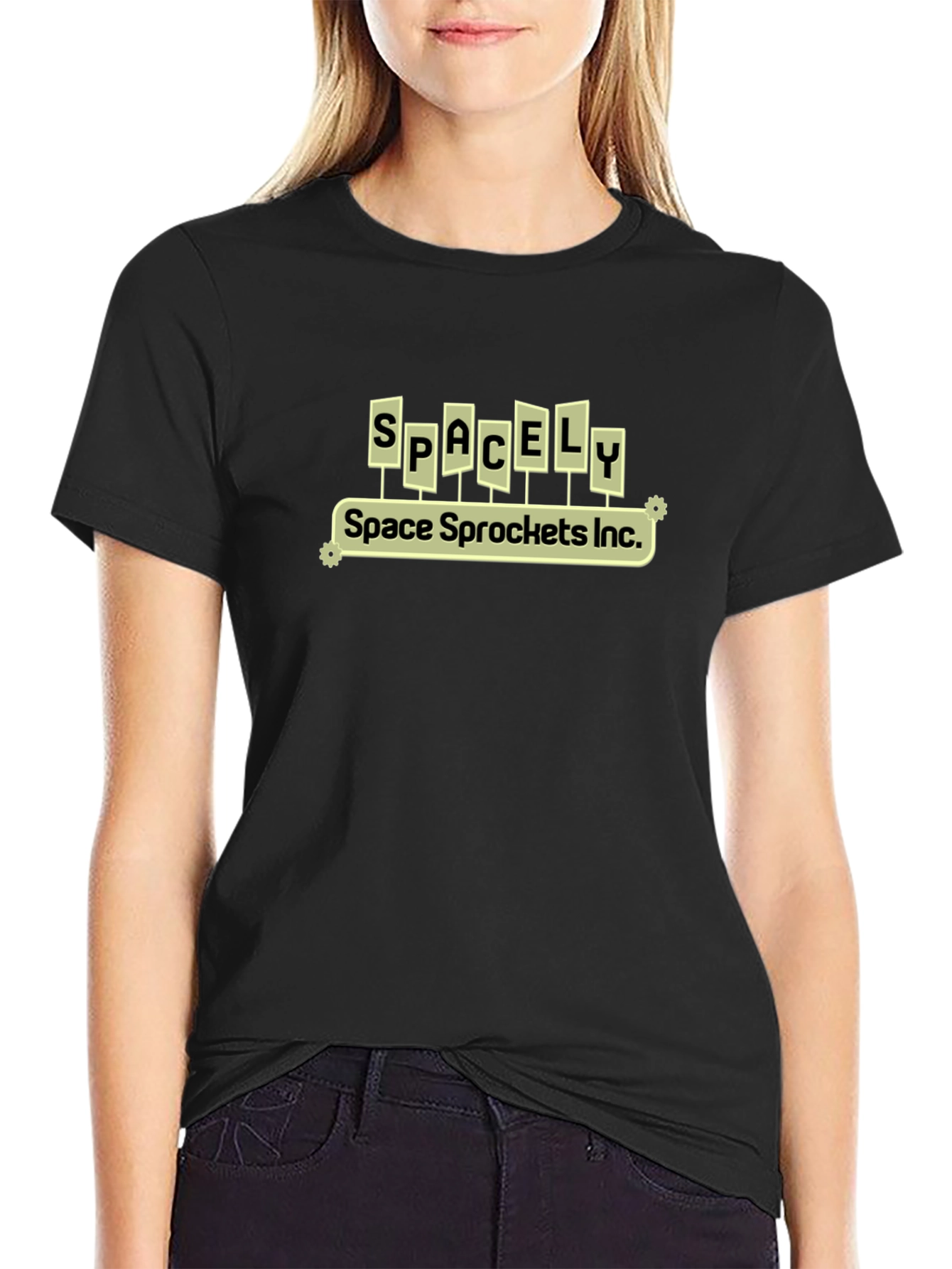 Spacely Space Sprockets Inc. Black T-Shirt