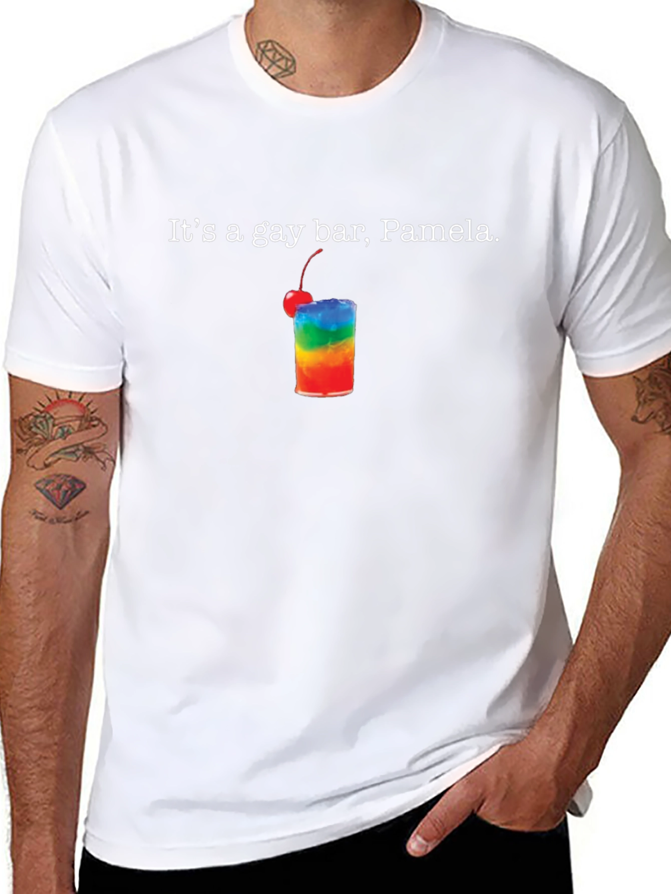 Its a Gay Bar Pamela T-Shirt