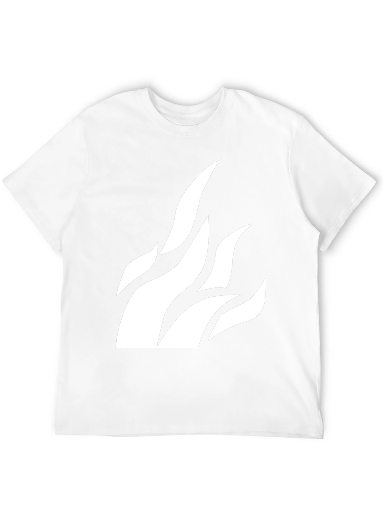 Flame Graphic Black T-Shirt