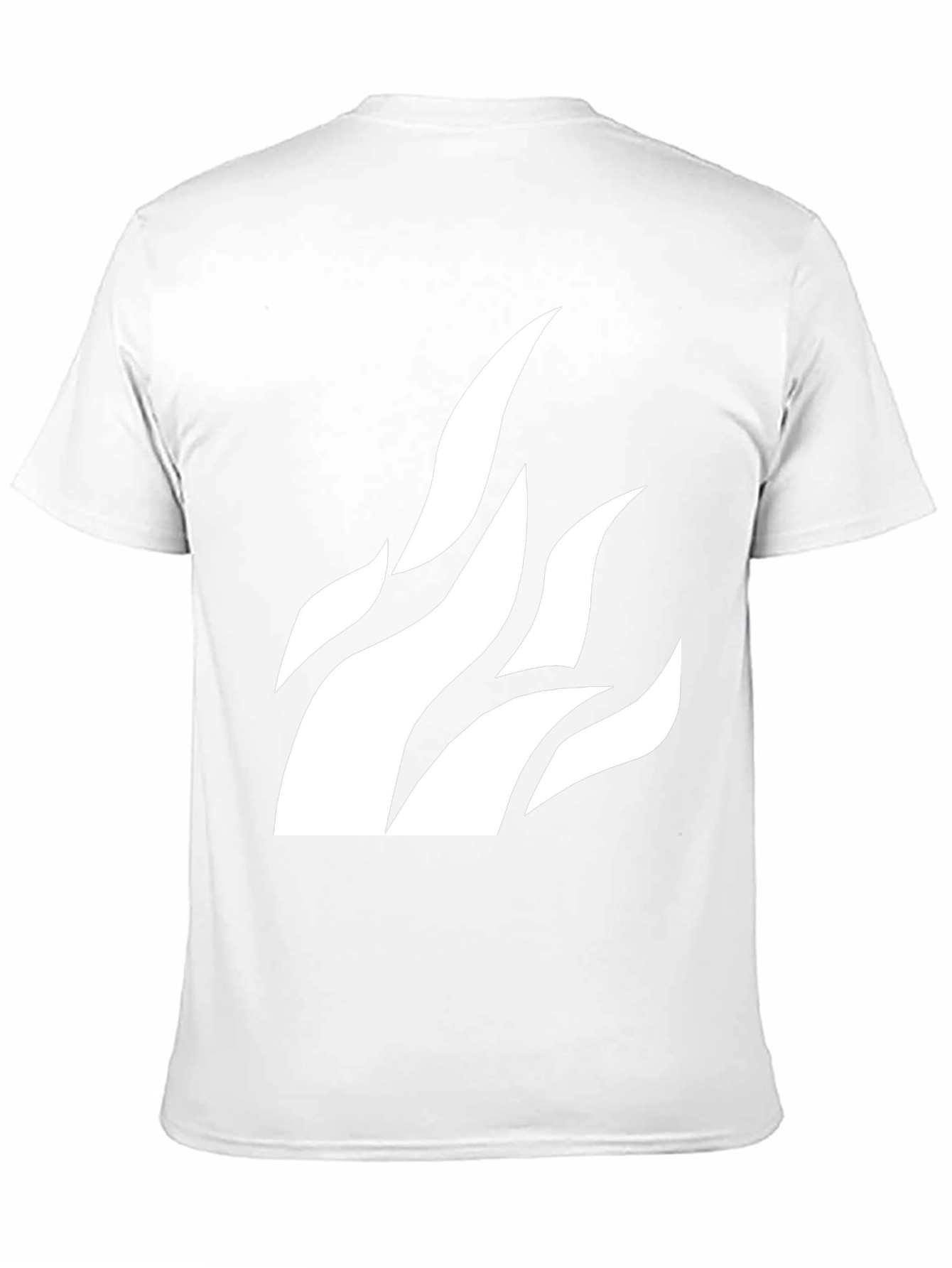 Flame Graphic Black T-Shirt