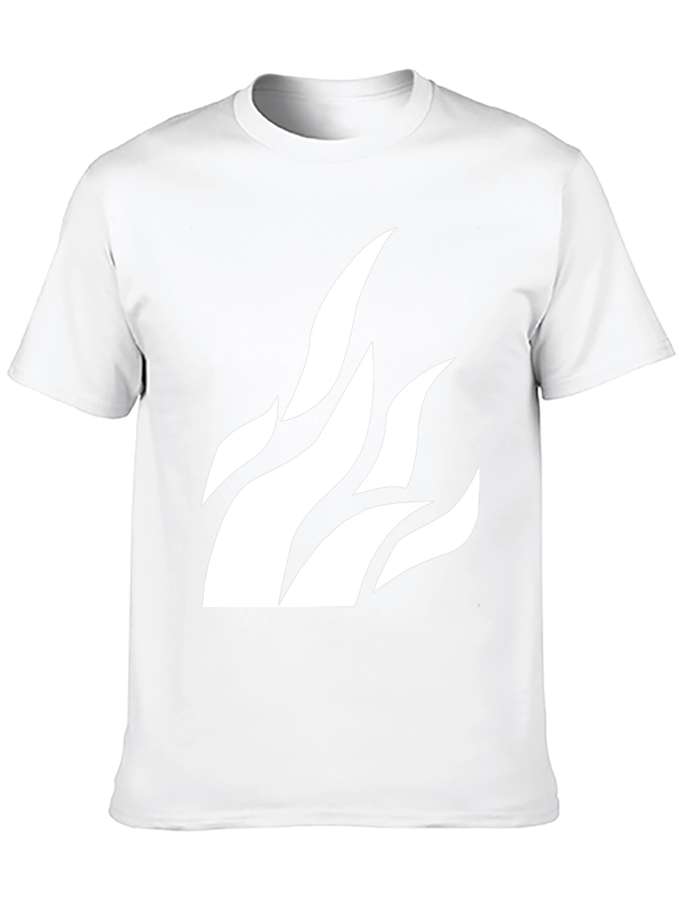 Flame Graphic Black T-Shirt