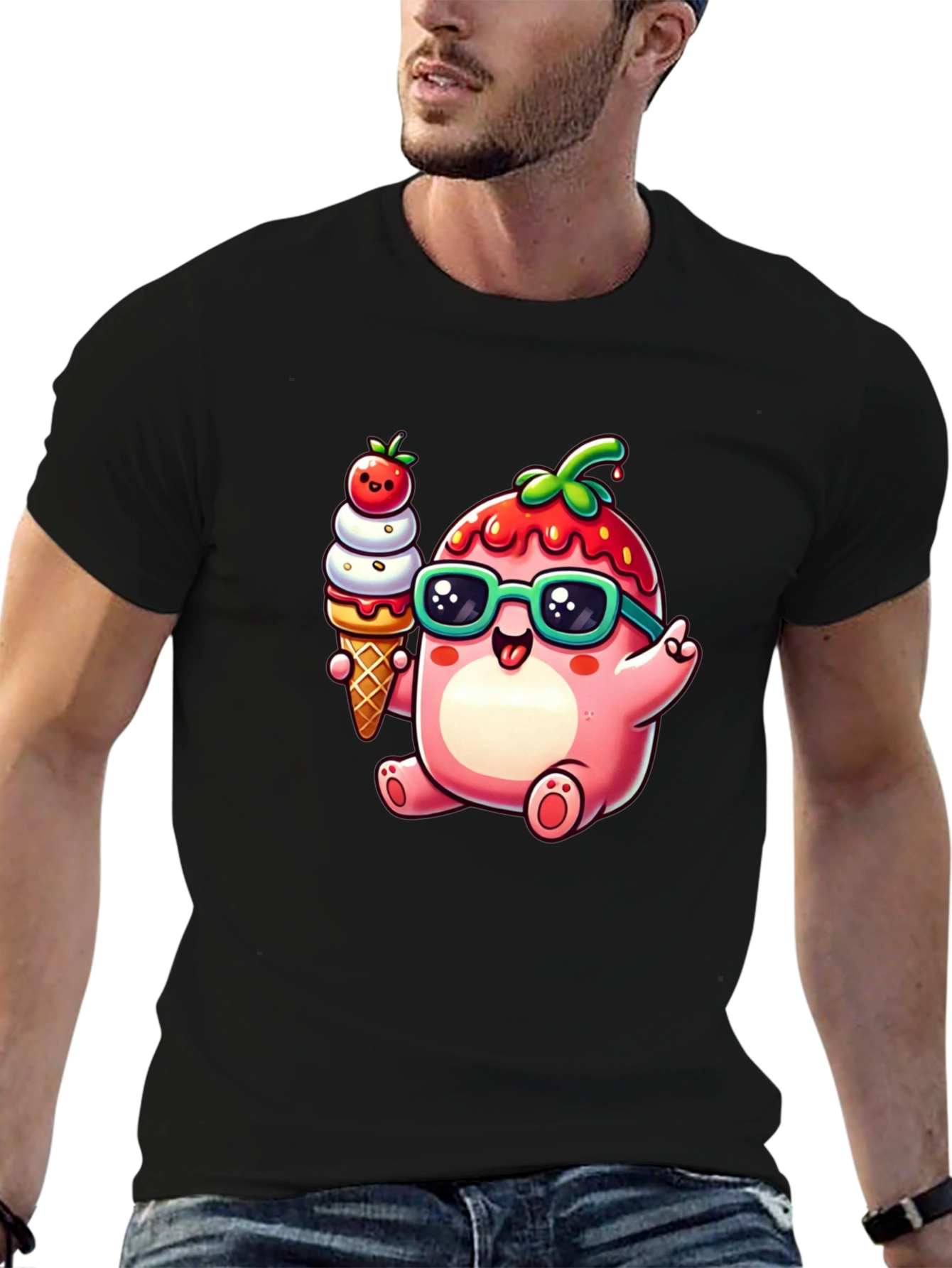 Strawberry Ice Cream T-Shirt