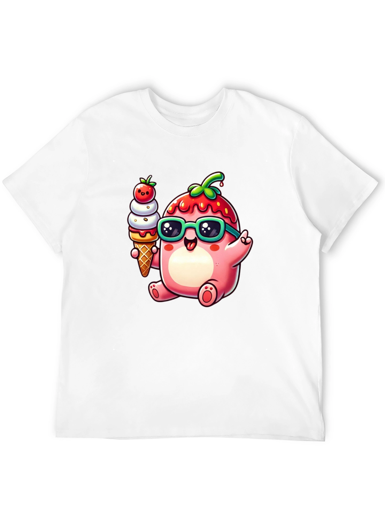Strawberry Ice Cream T-Shirt