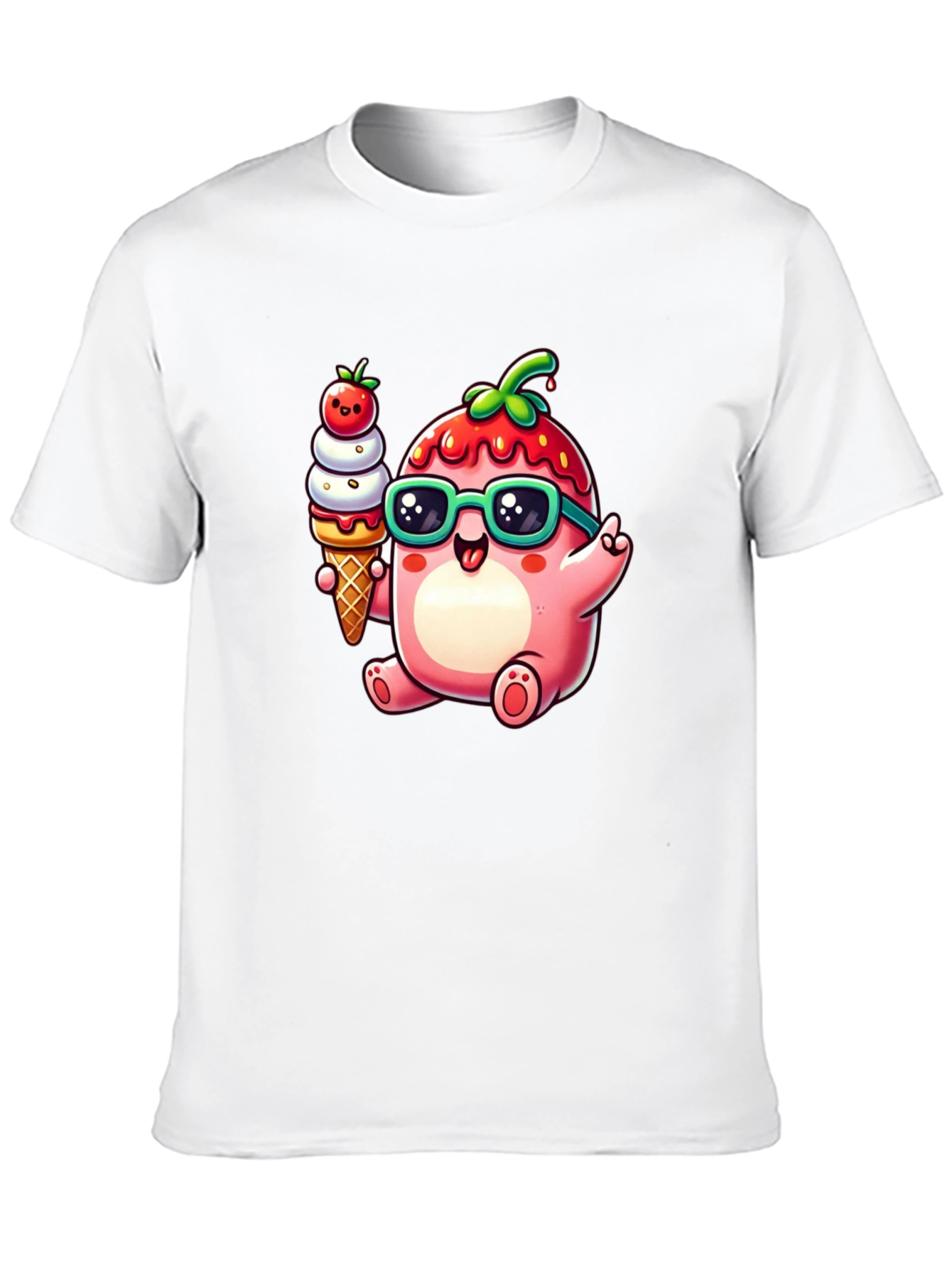 Strawberry Ice Cream T-Shirt