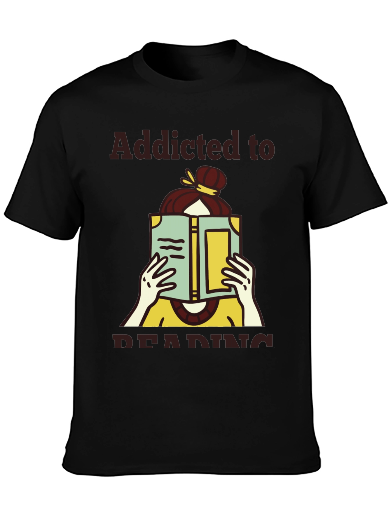 Addicted to Reading Graphic Tee