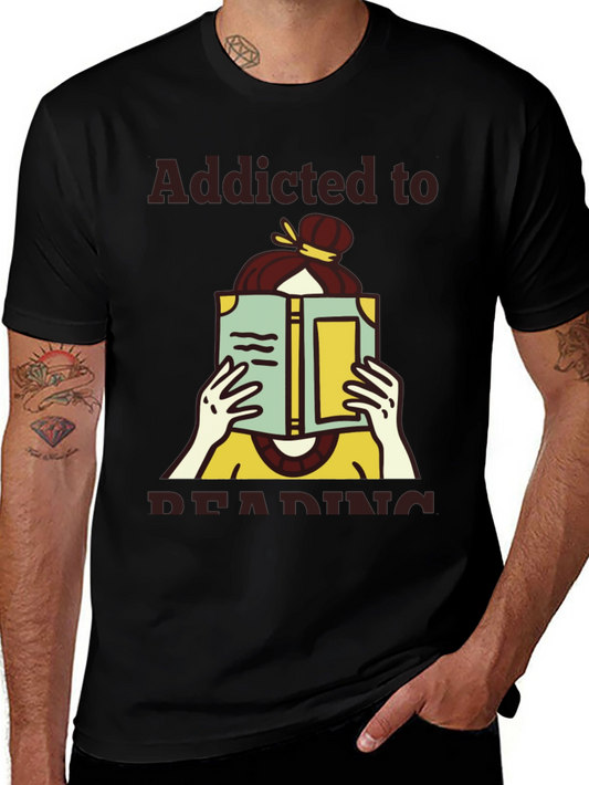 Addicted to Reading Graphic Tee