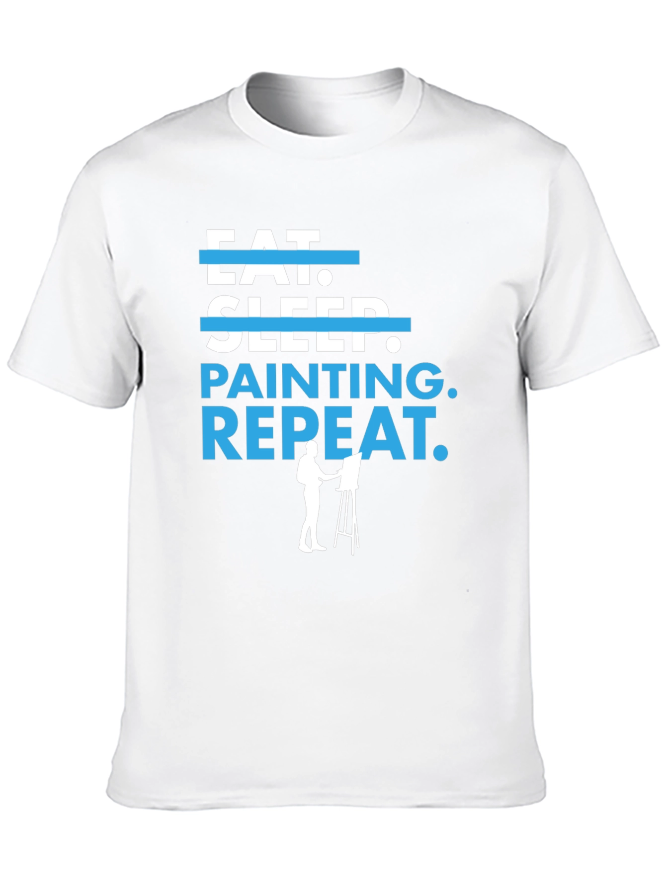 Eat Sleep Painting Repeat T-Shirt