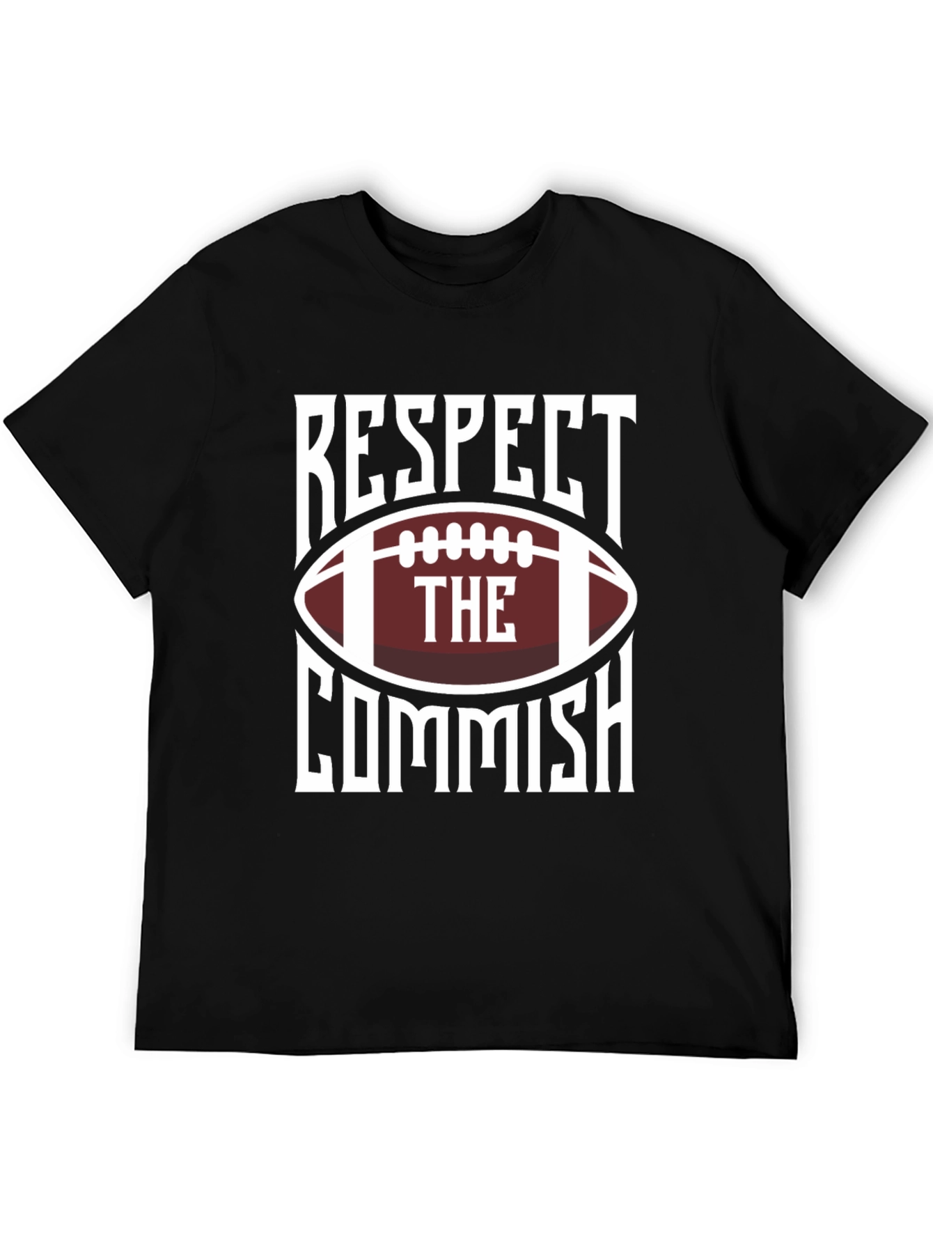 Respect the Commish Football T-Shirt