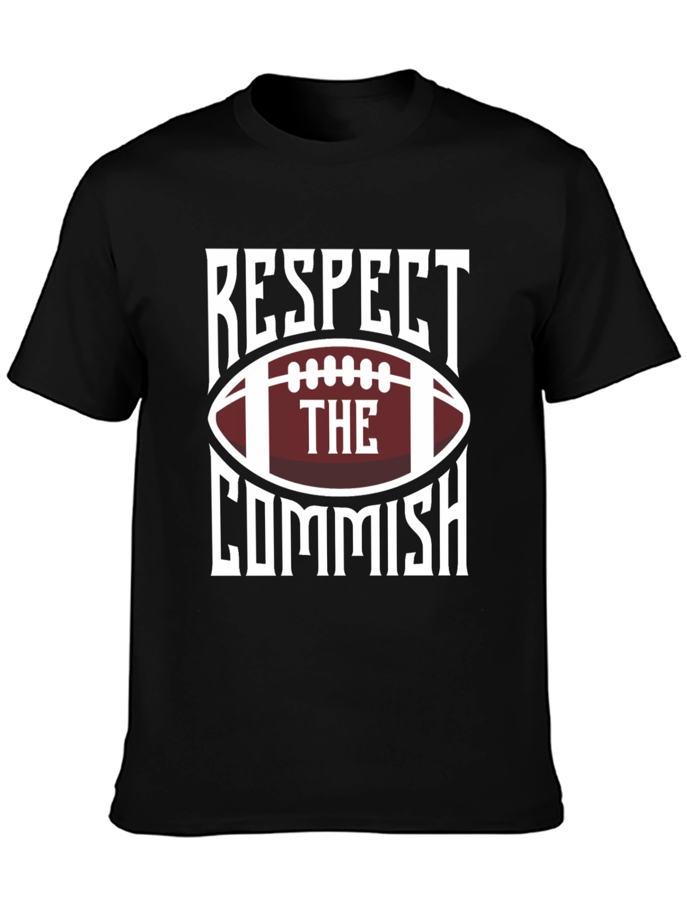 Respect the Commish Football T-Shirt