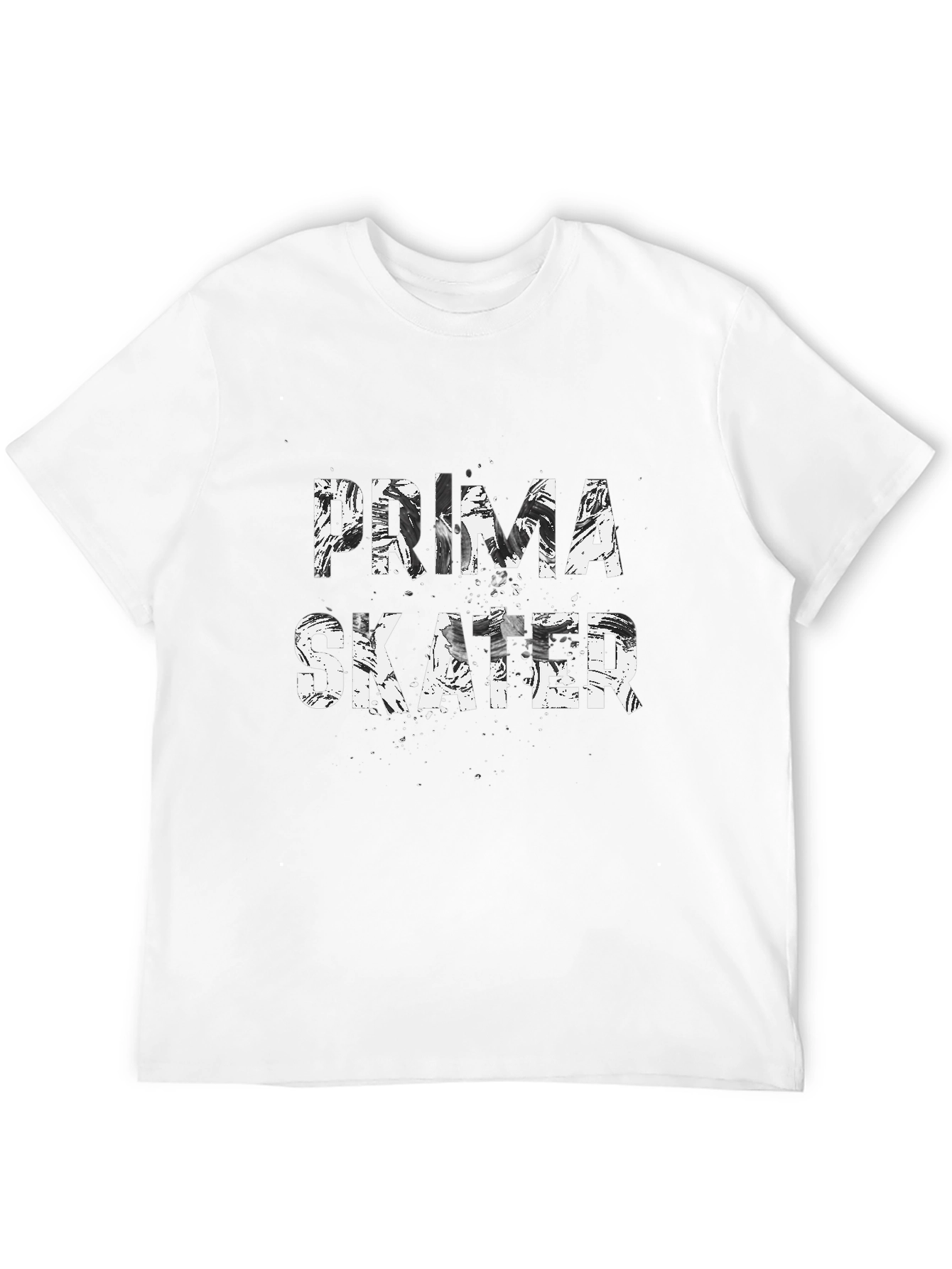 Prima Skater Black T-Shirt: Street Style