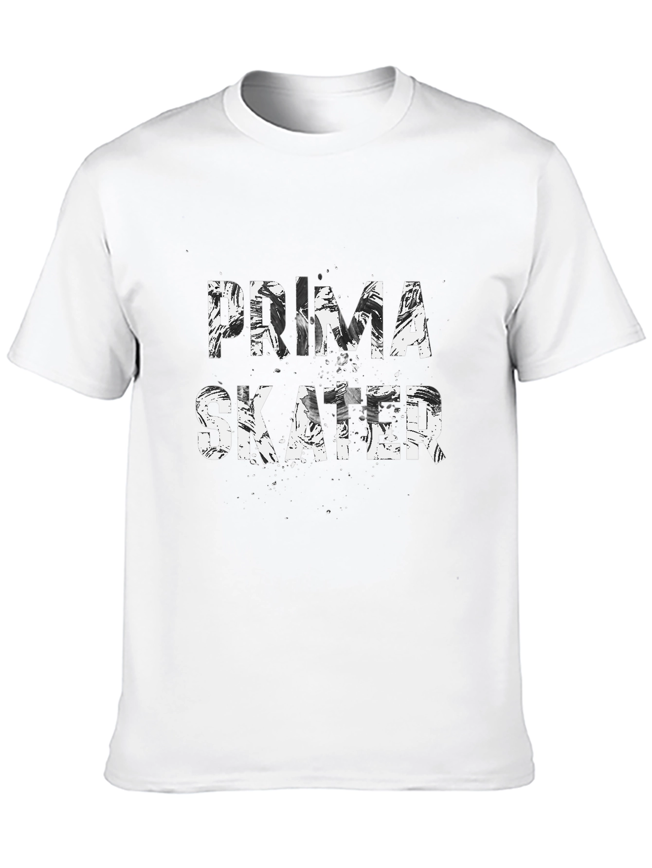 Prima Skater Black T-Shirt: Street Style