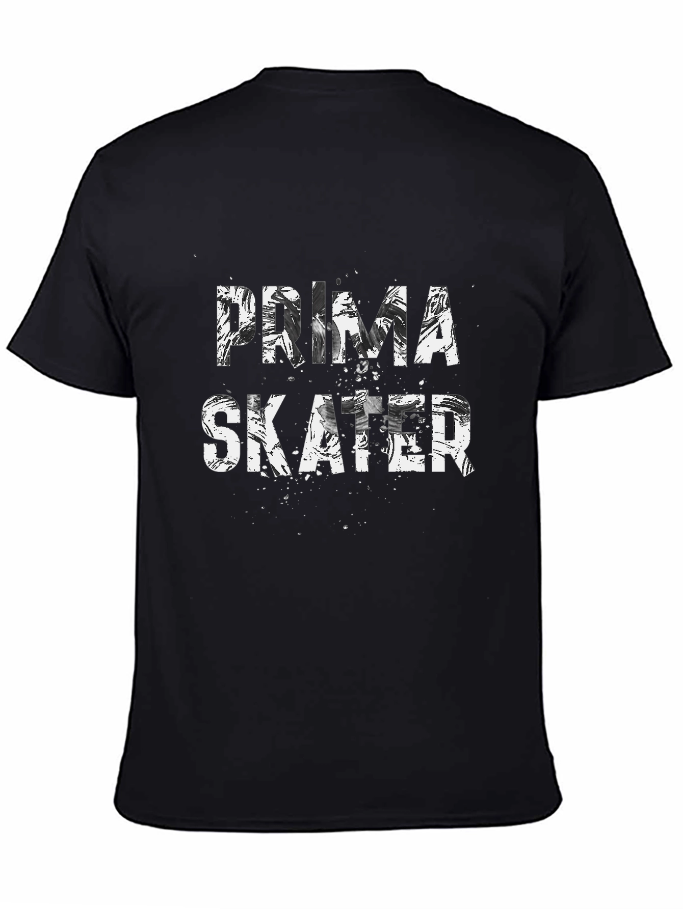 Prima Skater Black T-Shirt: Street Style