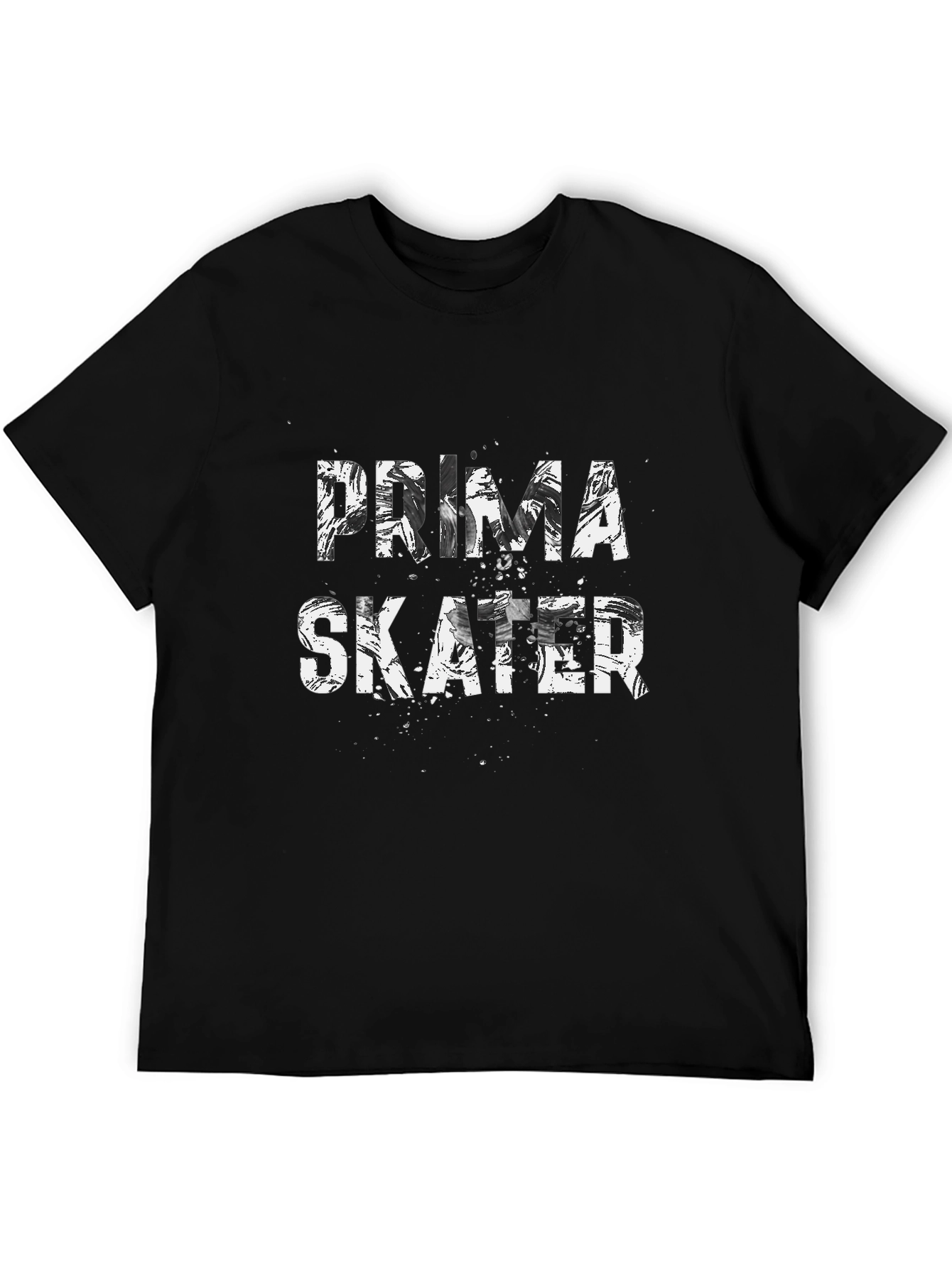 Prima Skater Black T-Shirt: Street Style