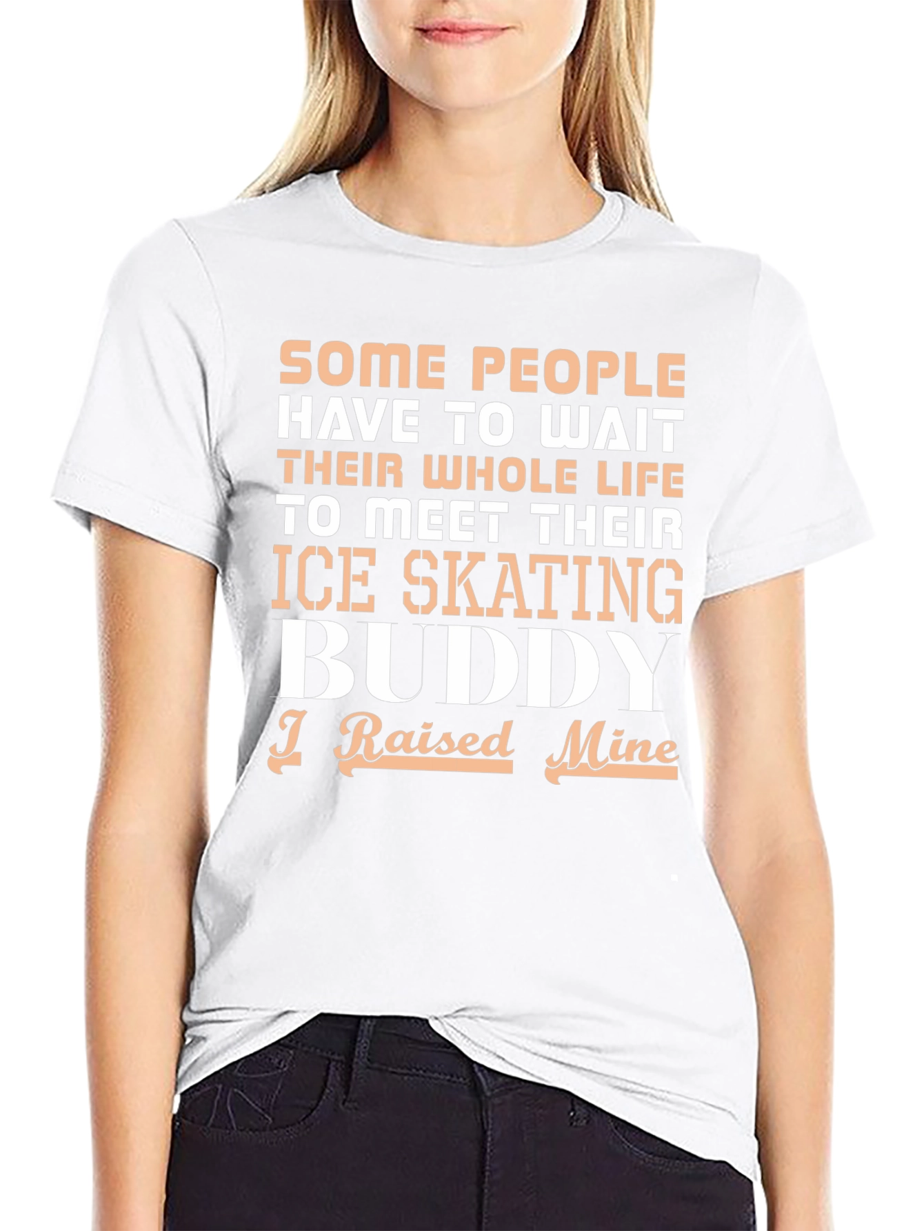 Ice Skating Buddy T-Shirt - Gift for Parents