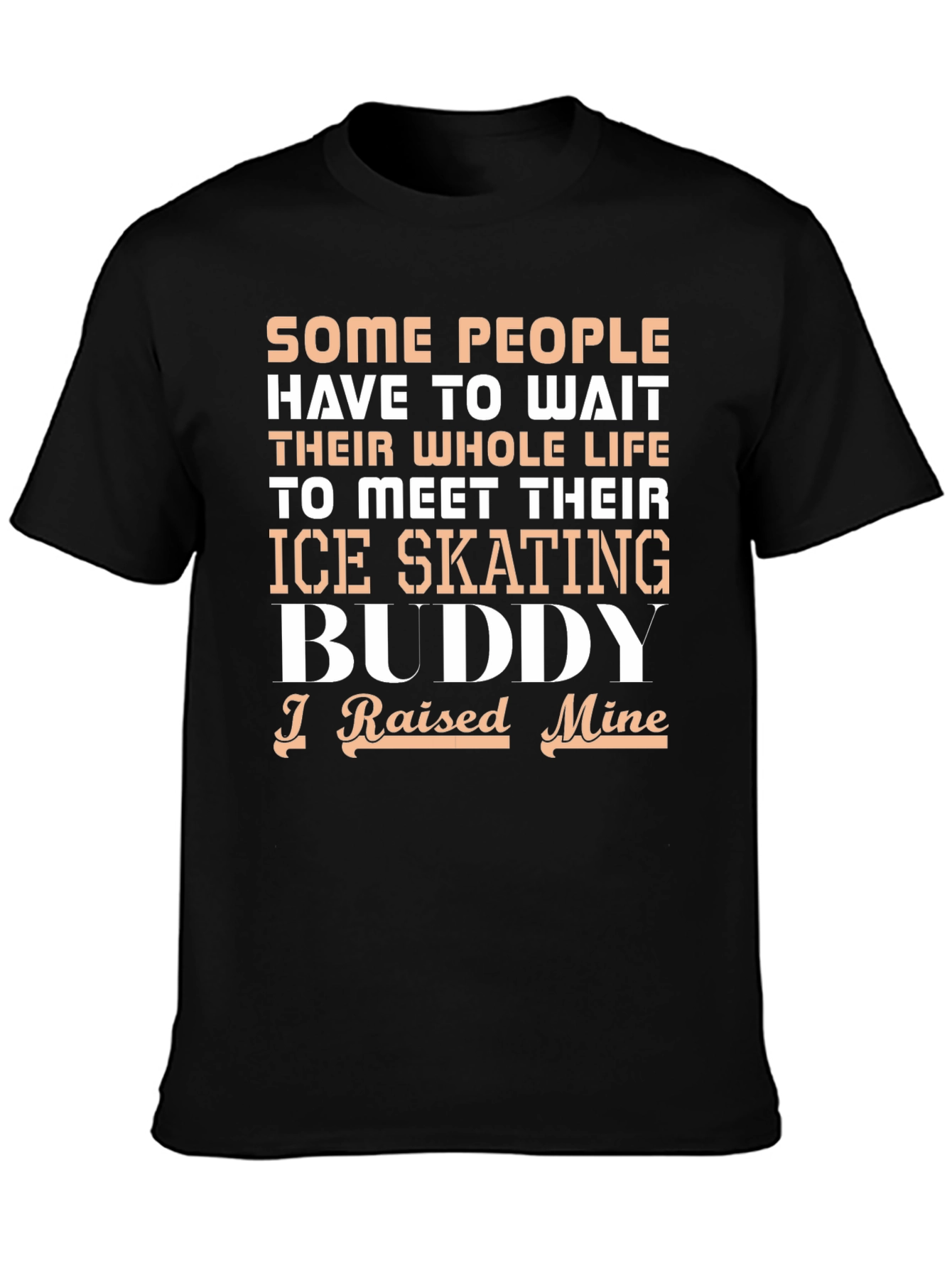 Ice Skating Buddy T-Shirt - Gift for Parents