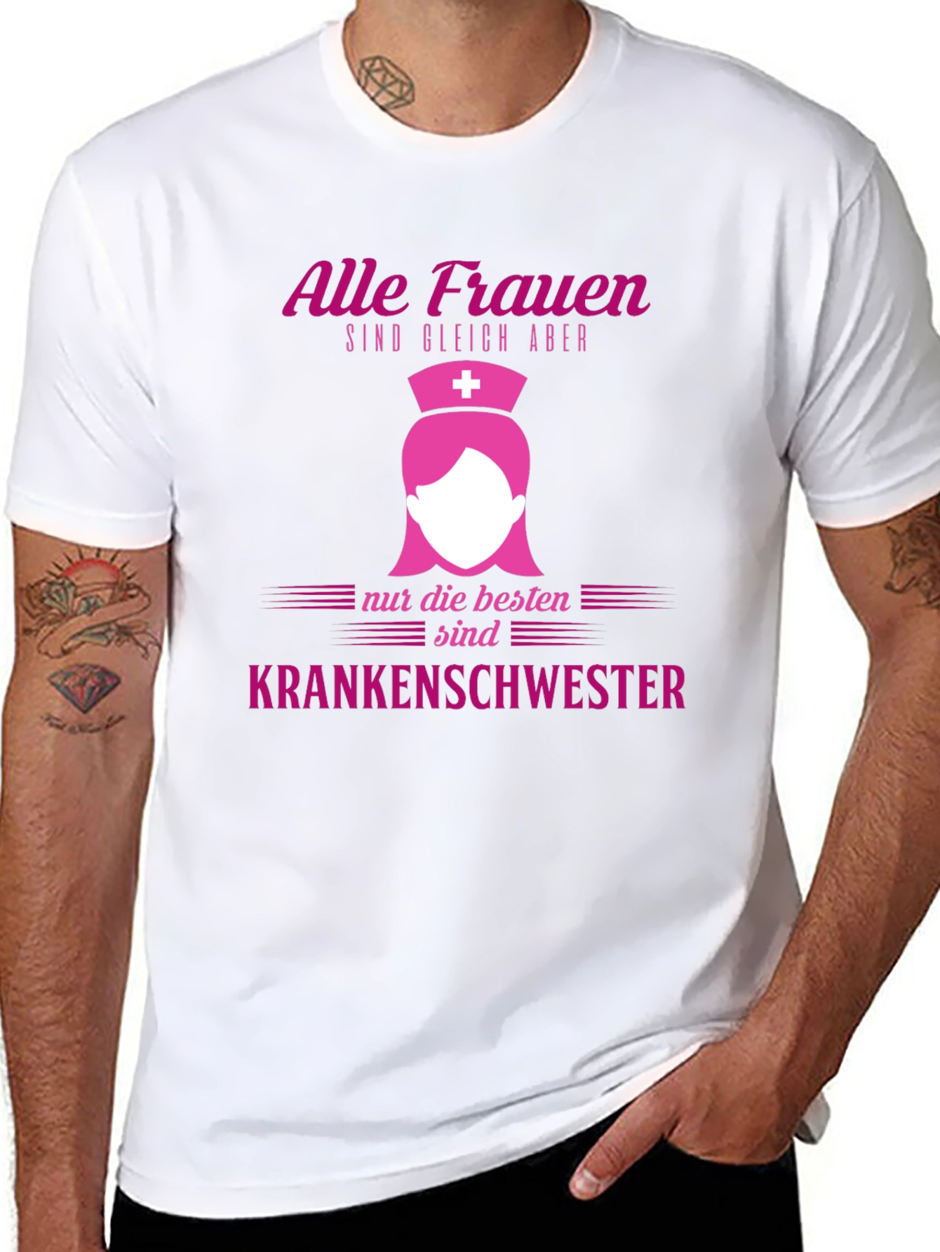 Nurse T-Shirt - Alle Frauen sind gleich aber Krankenschwester